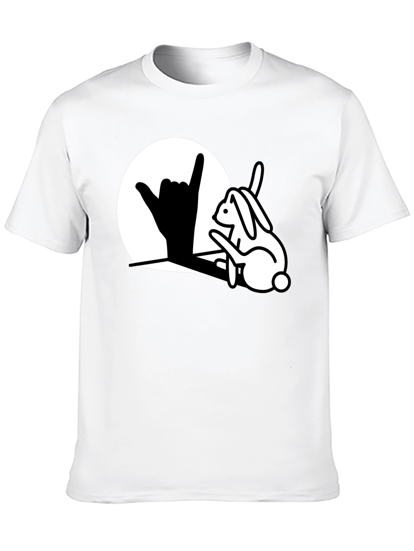 Cool Rabbit Shaka T-Shirt - Hang Loose Bunny Tee