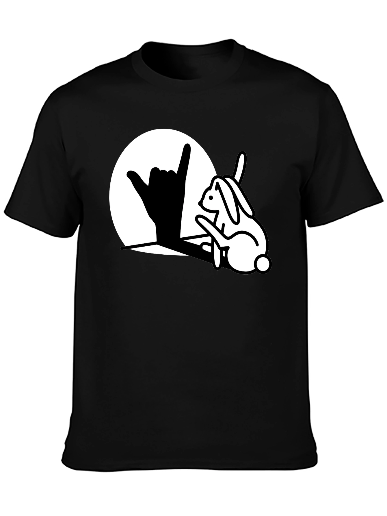 Cool Rabbit Shaka T-Shirt - Hang Loose Bunny Tee