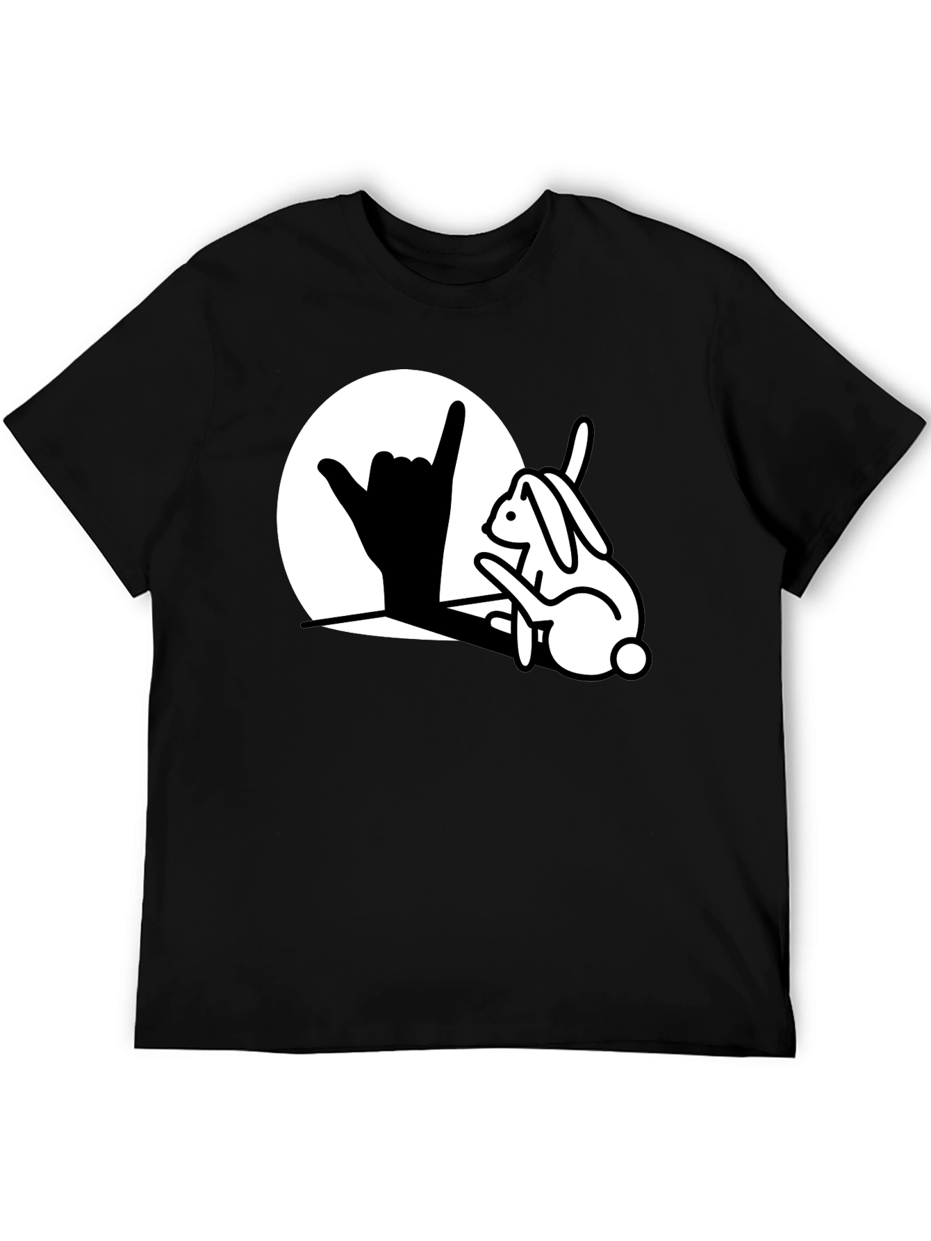 Cool Rabbit Shaka T-Shirt - Hang Loose Bunny Tee