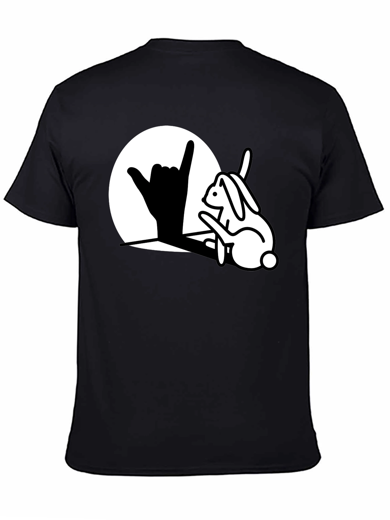 Cool Rabbit Shaka T-Shirt - Hang Loose Bunny Tee