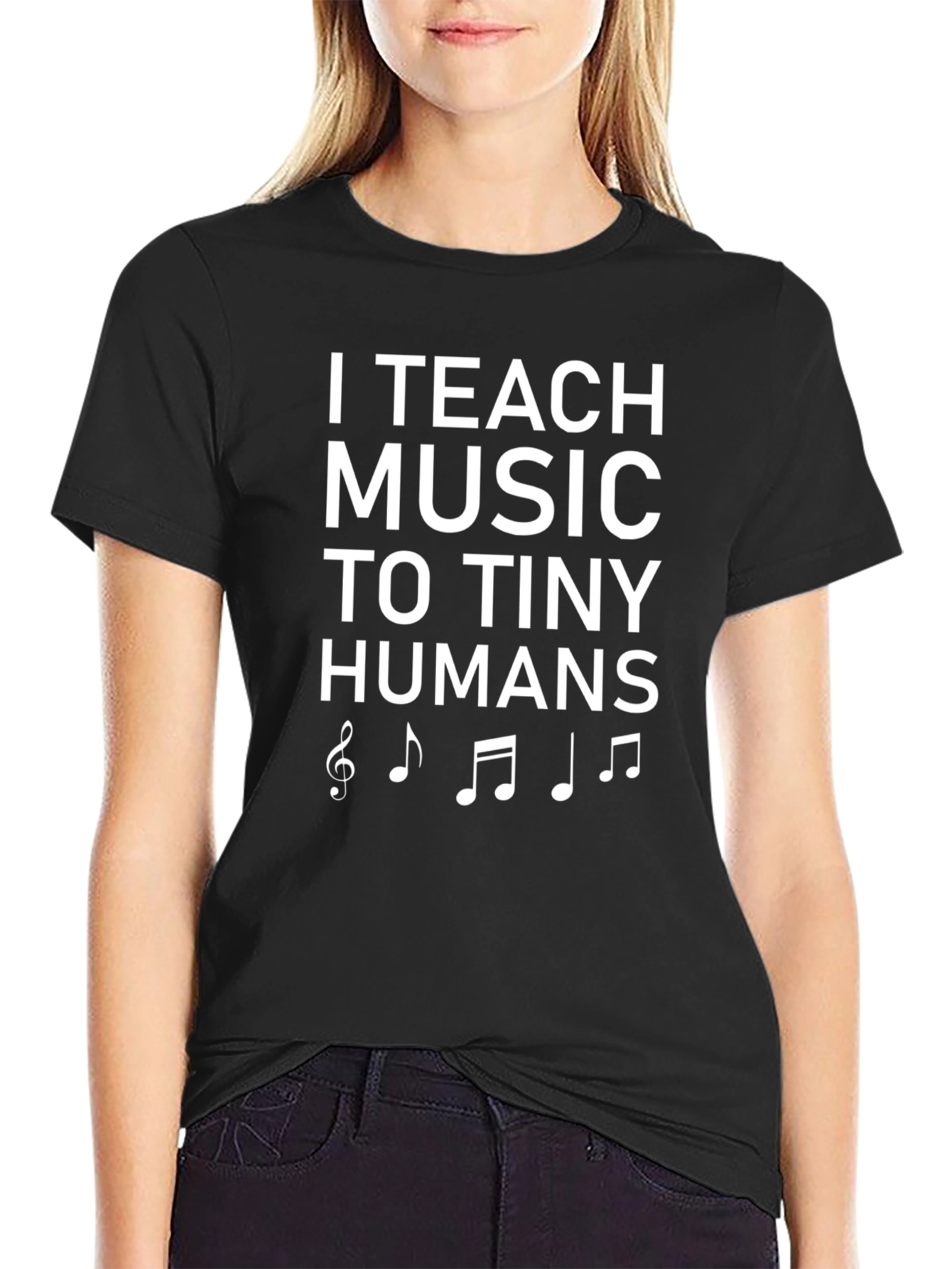 I Teach Music T-Shirt - Musician Teacher Tee