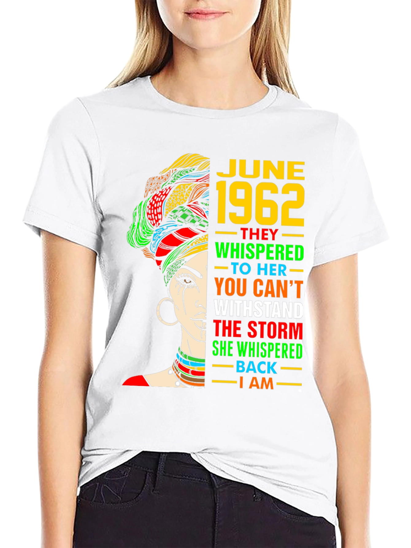 June 1962 Woman T-Shirt: Storm I Am