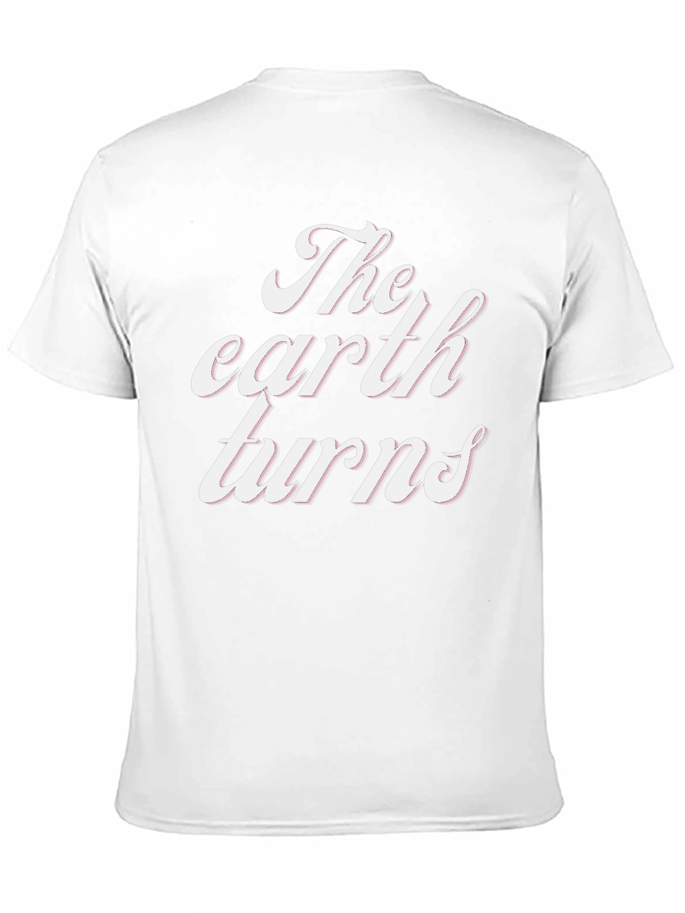 The Earth Turns Graphic Tee - Soft Cotton Blend