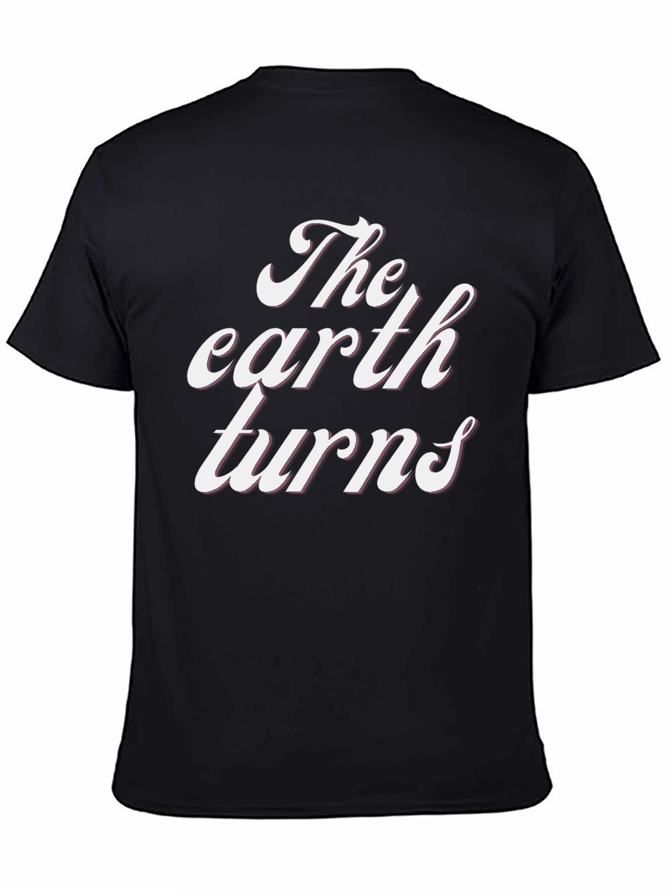 The Earth Turns Graphic Tee - Soft Cotton Blend