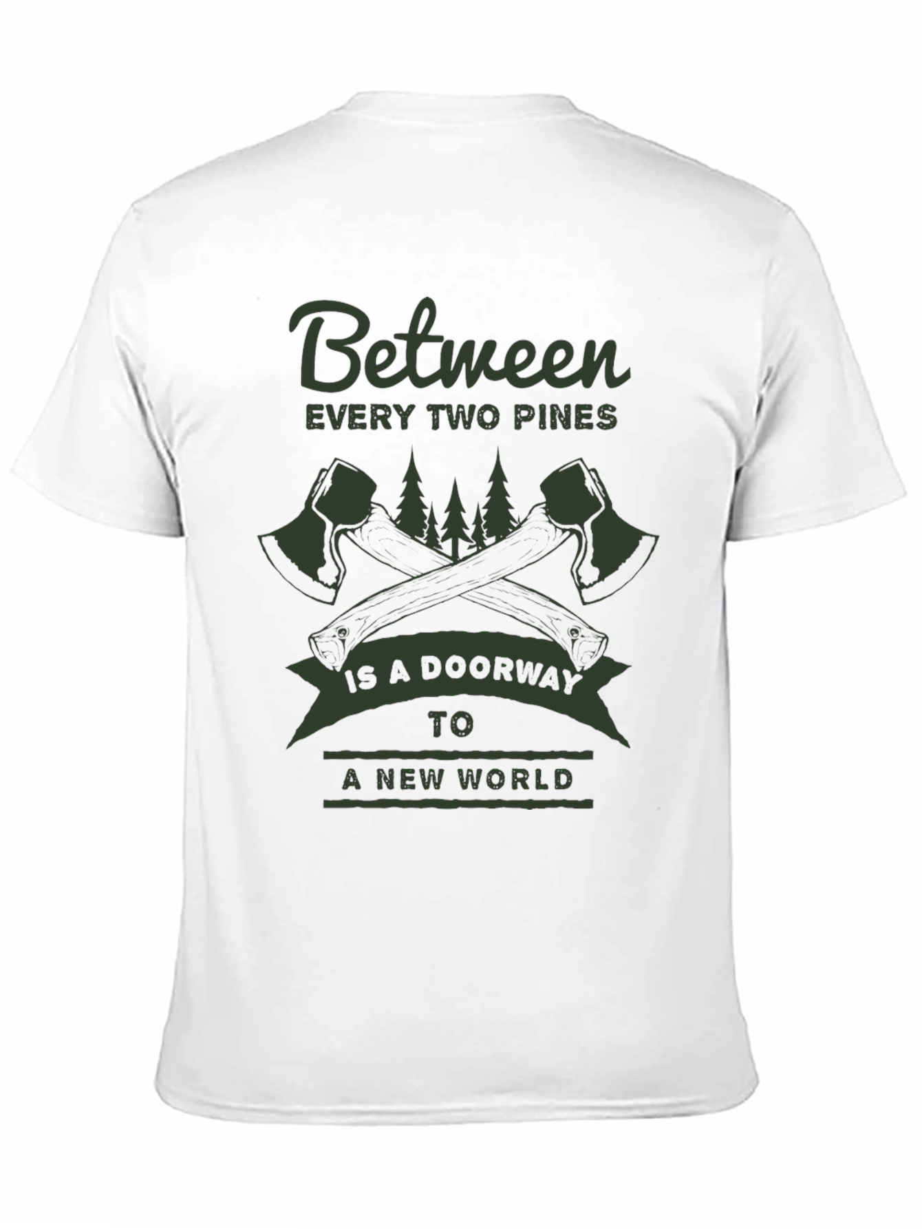 Adventure Awaits: Between Two Pines Graphic Tee