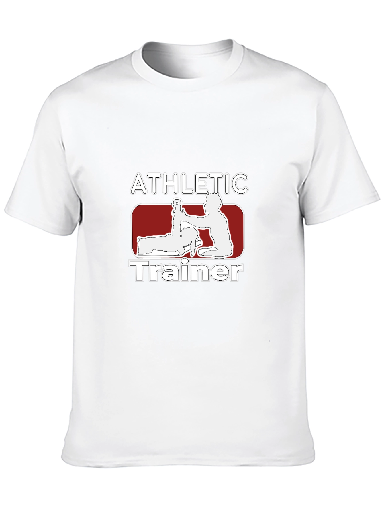 Athletic Trainer Graphic T-Shirt - Black