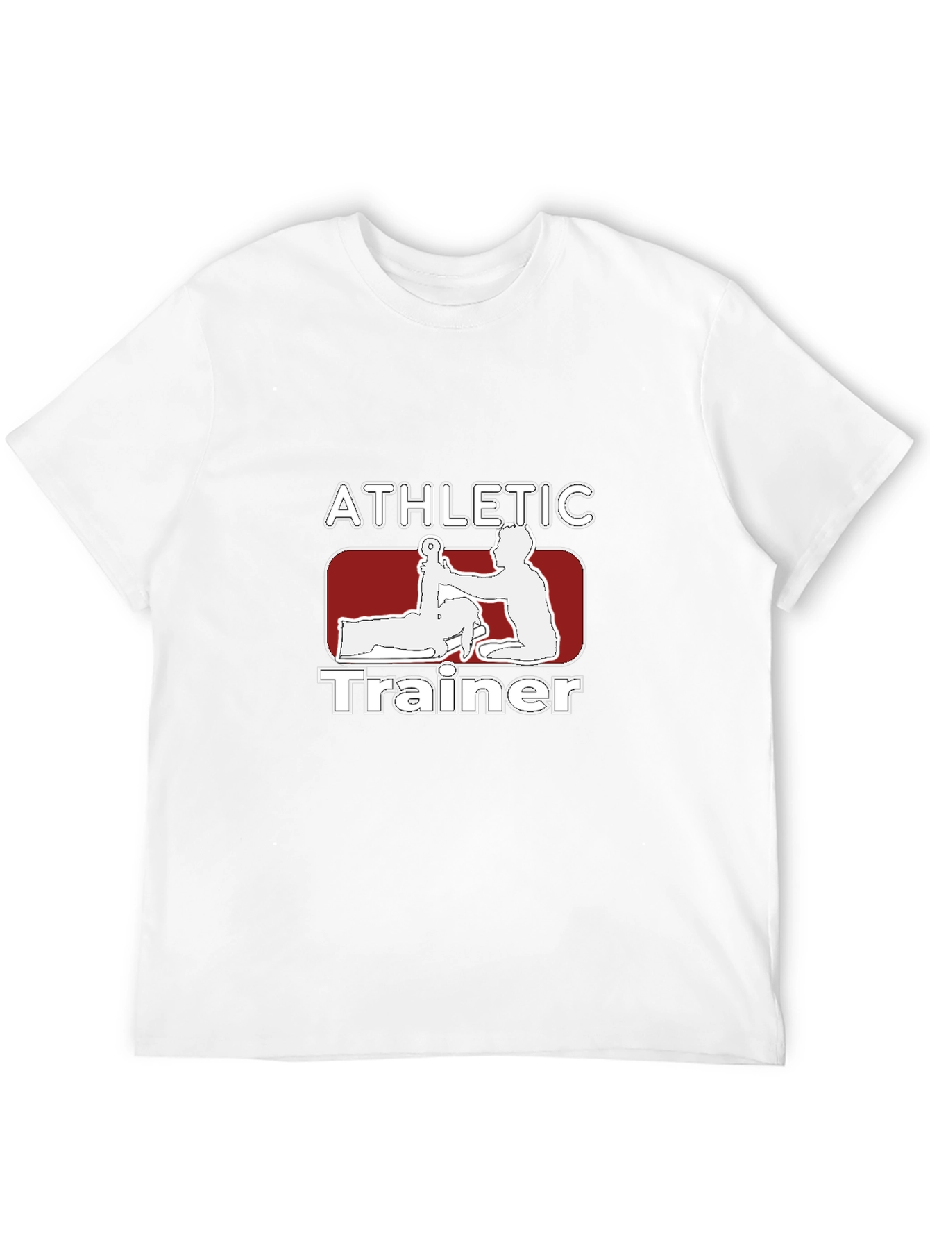 Athletic Trainer Graphic T-Shirt - Black