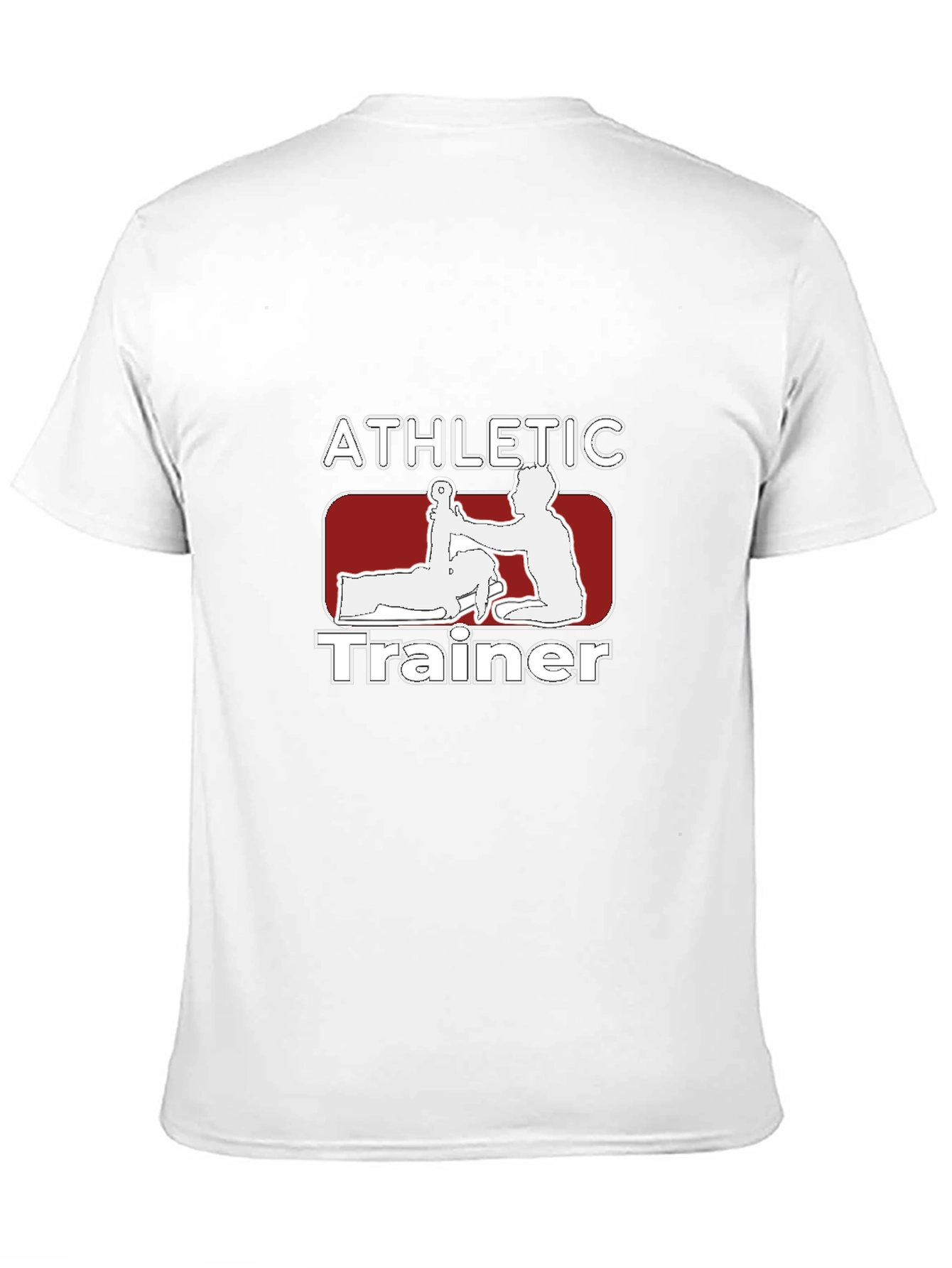 Athletic Trainer Graphic T-Shirt - Black