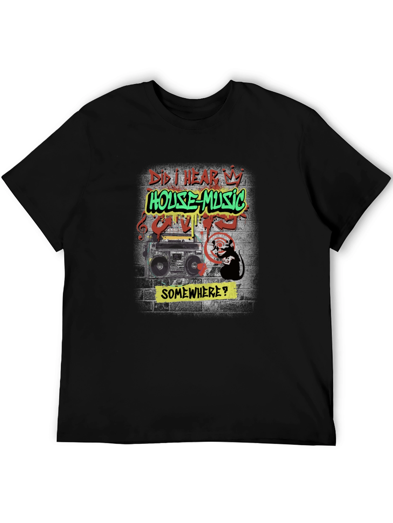 House Music Graffiti Tee