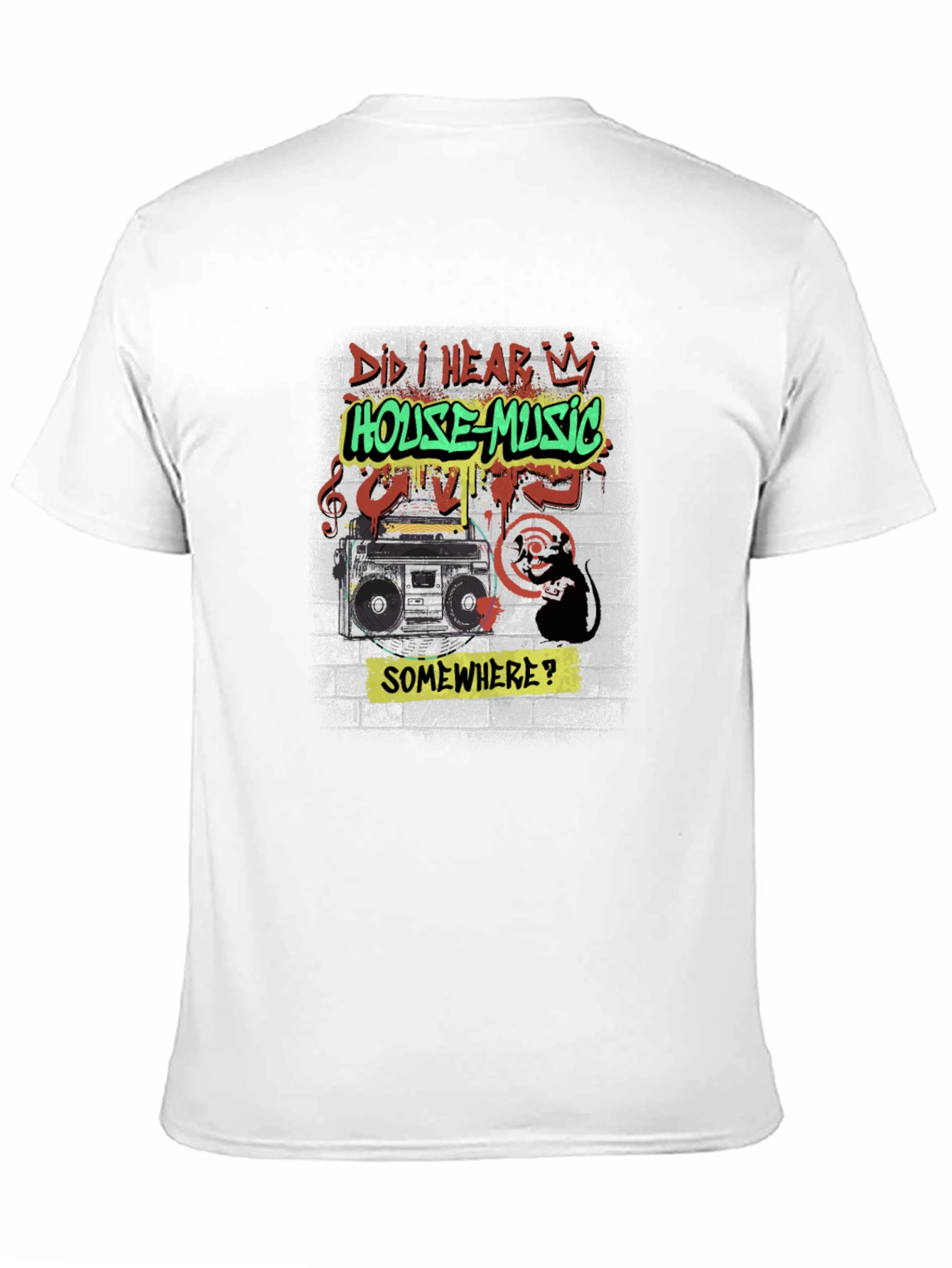 House Music Graffiti Tee