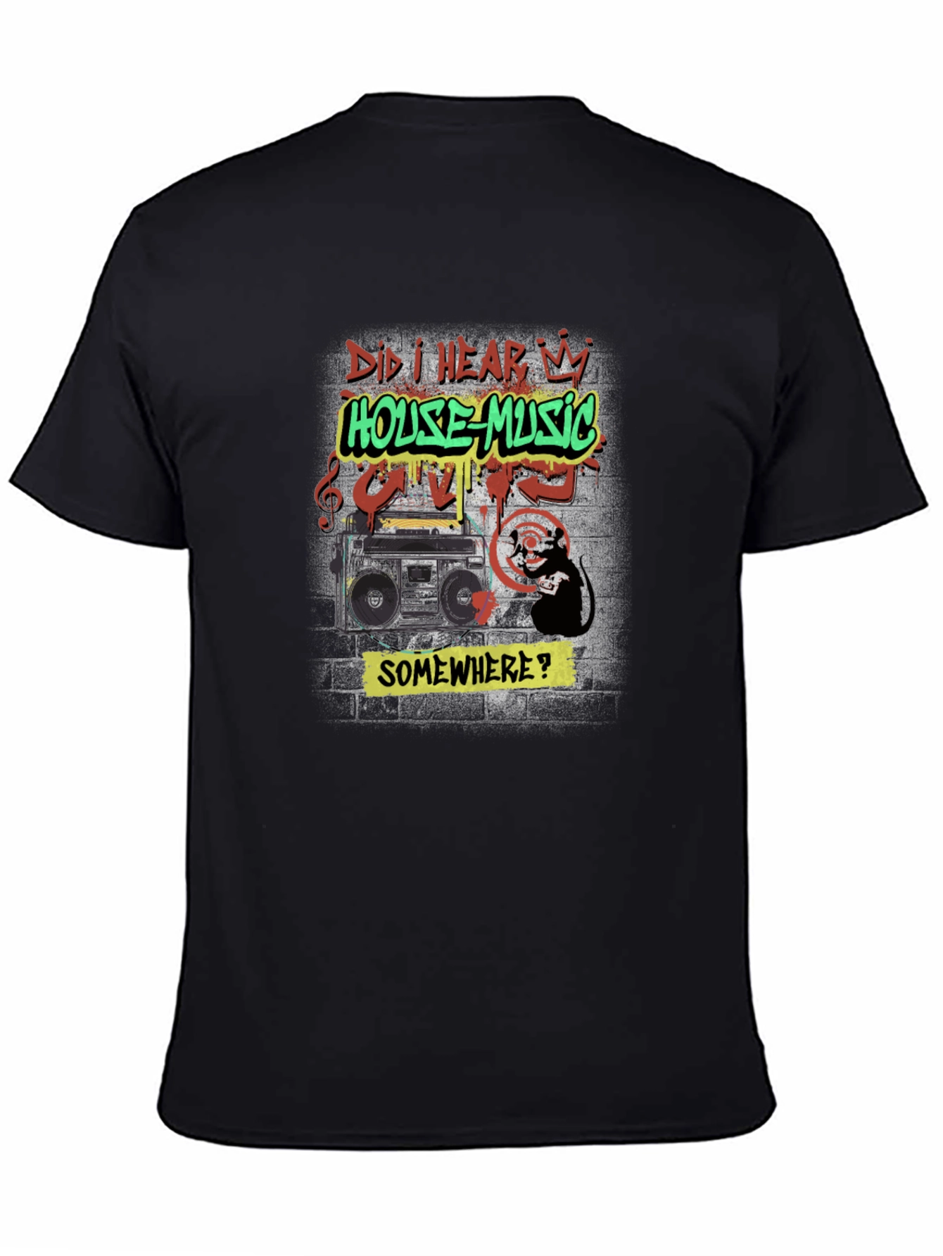 House Music Graffiti Tee