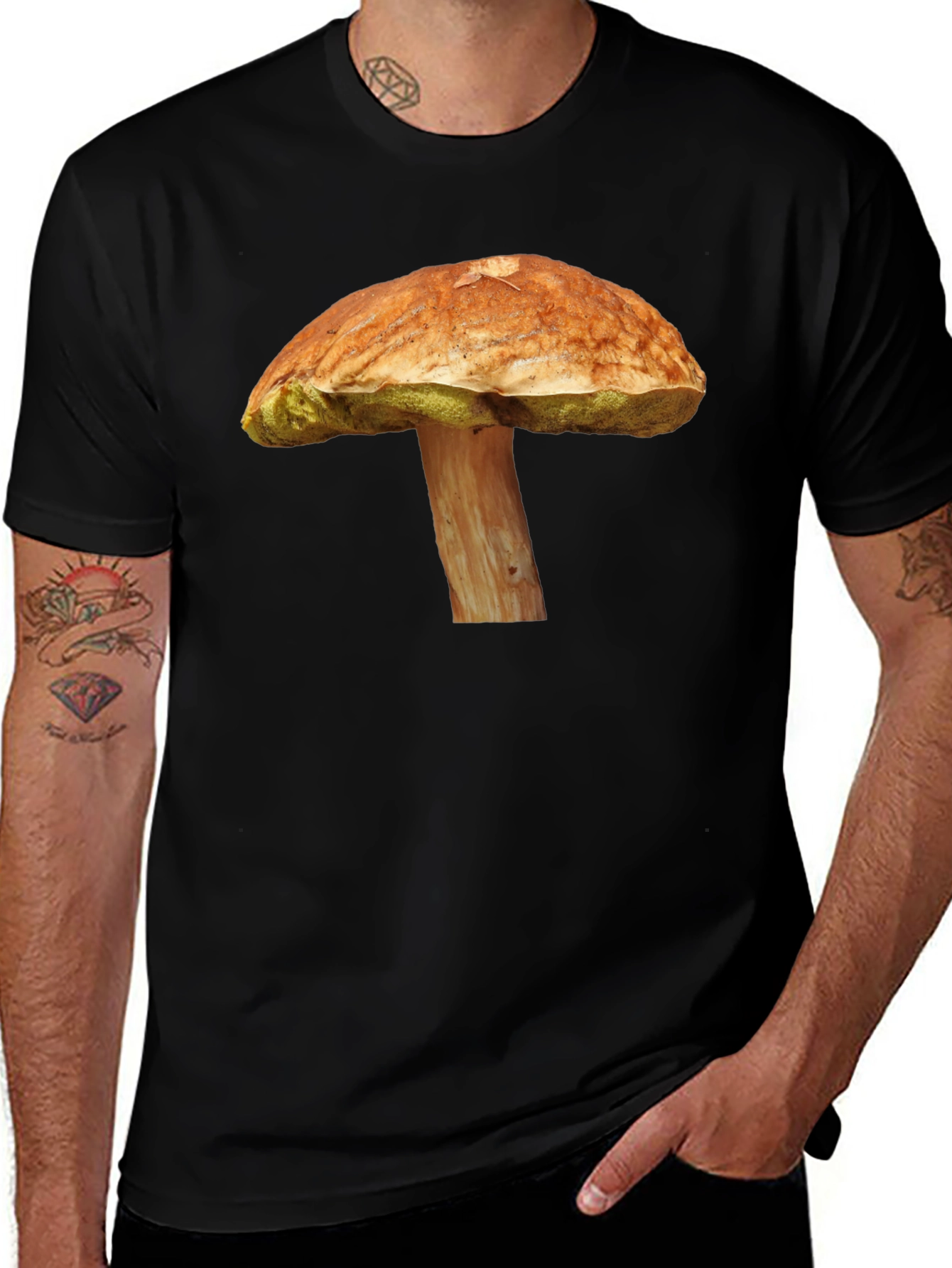 Mushroom Graphic Tee - Funky Nature Lover T-Shirt
