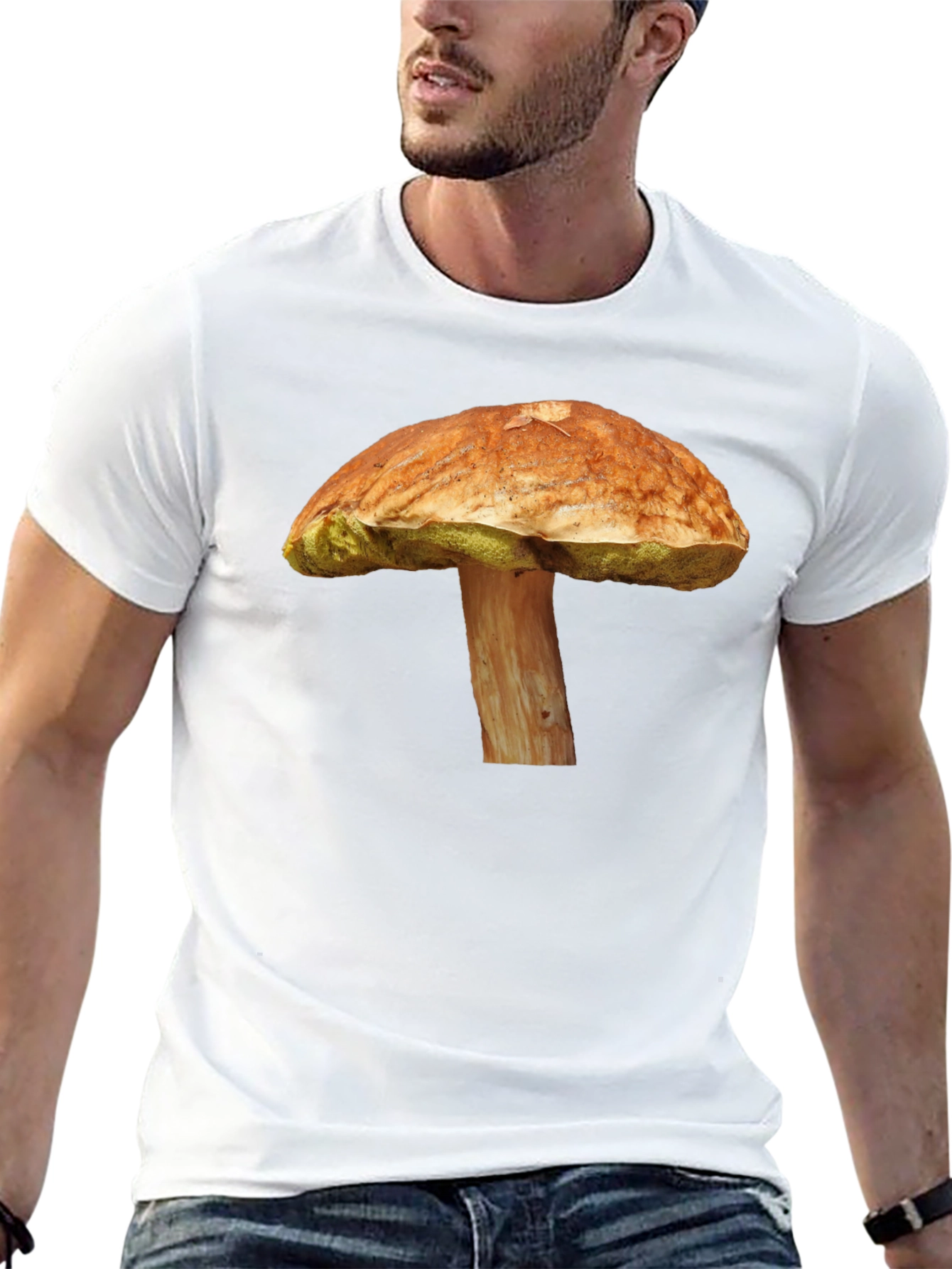 Mushroom Graphic Tee - Funky Nature Lover T-Shirt