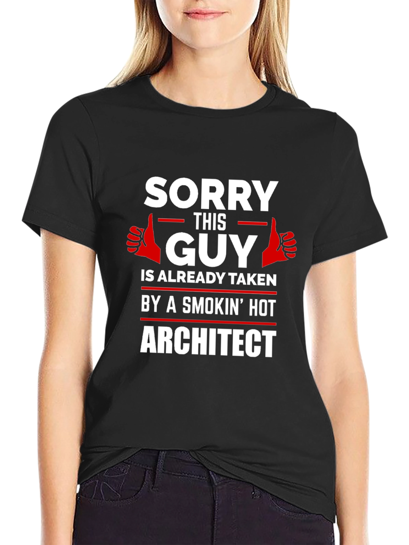Sorry This Guy is Taken T-Shirt Architect Gift
