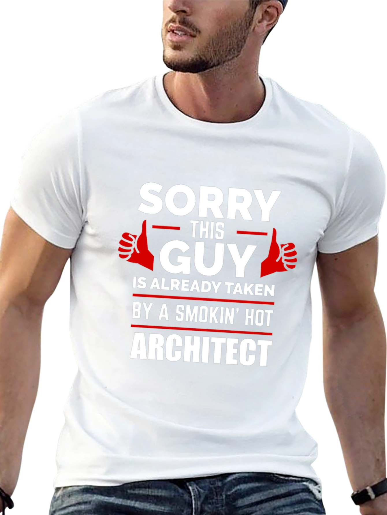 Sorry This Guy is Taken T-Shirt Architect Gift