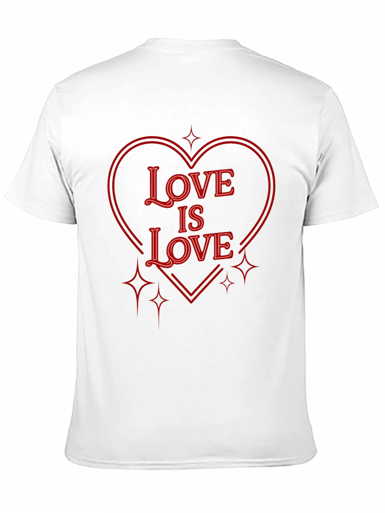 Love is Love Graphic Tee - Black Cotton Shirt