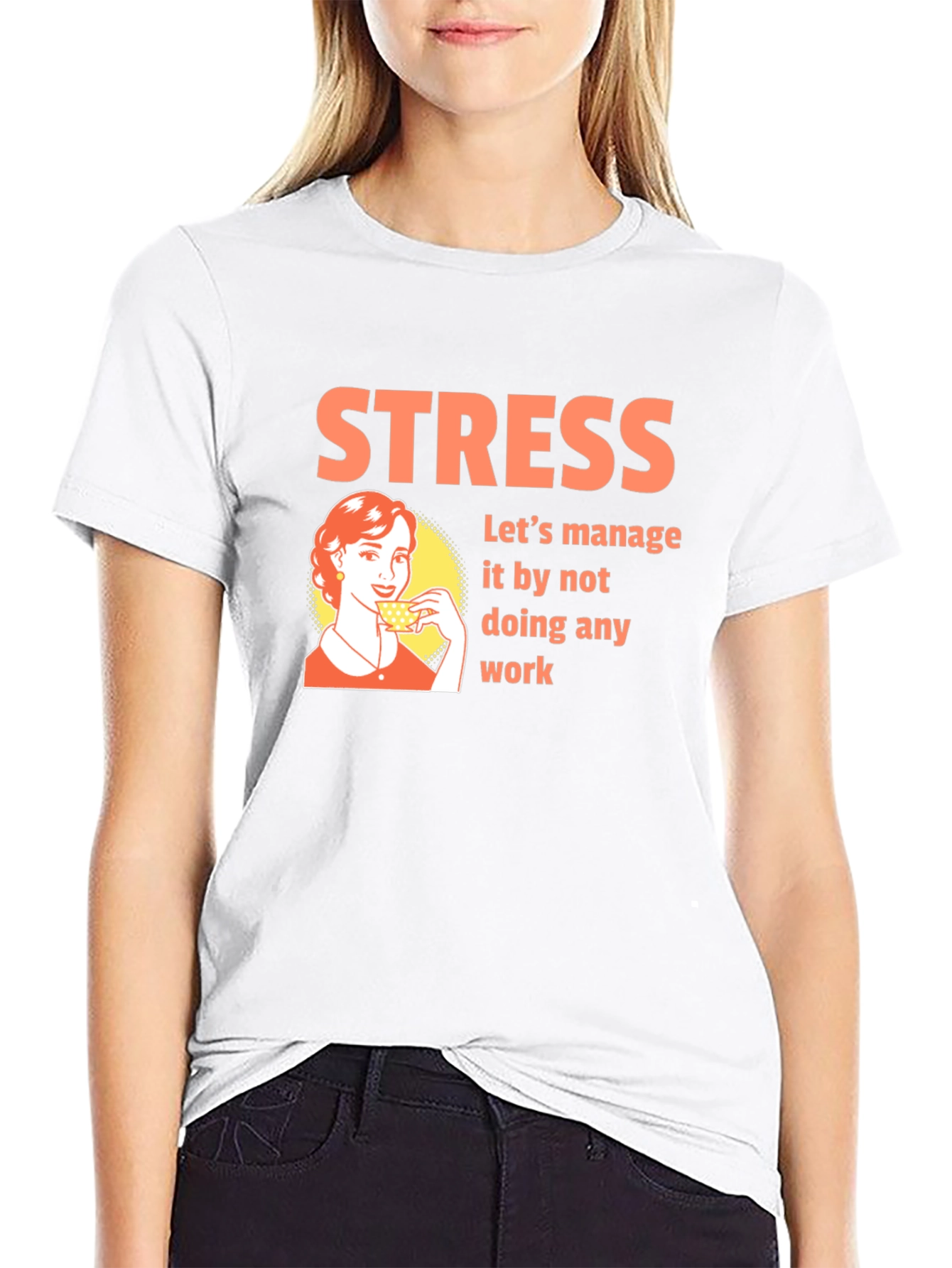 Stress Management T-Shirt - Funny Graphic Tee