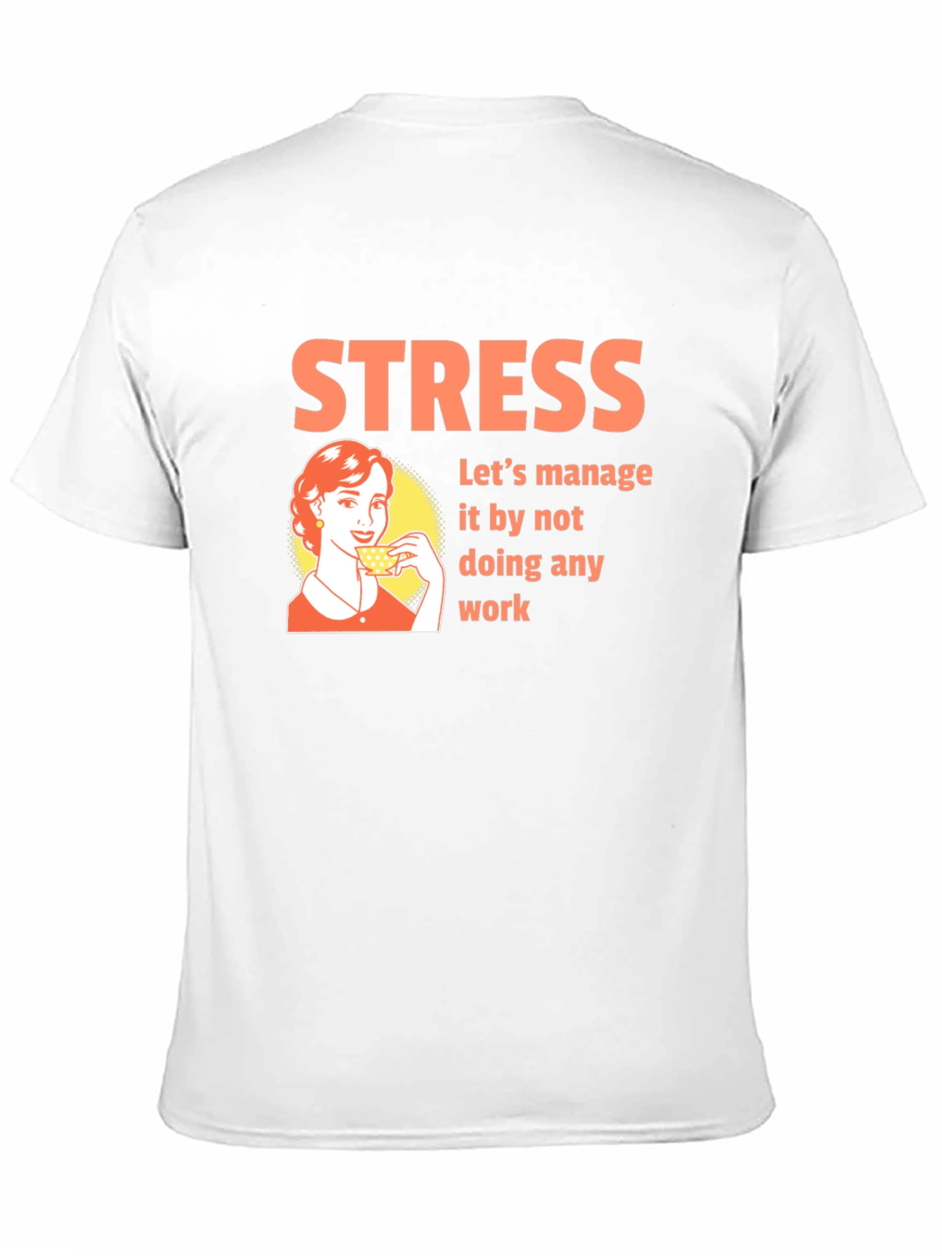 Stress Management T-Shirt - Funny Graphic Tee