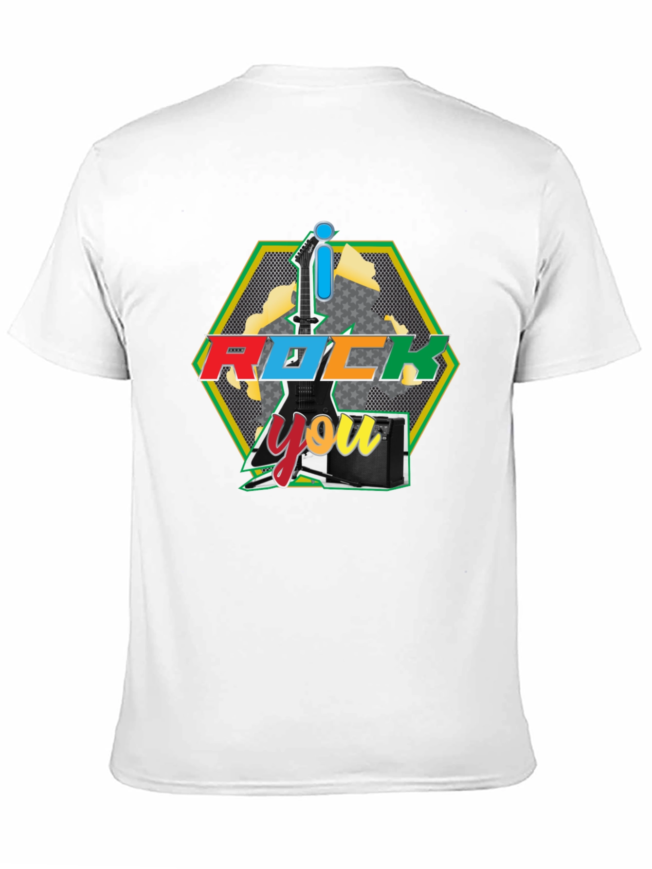 I Rock You Graphic Tee - Black T-Shirt