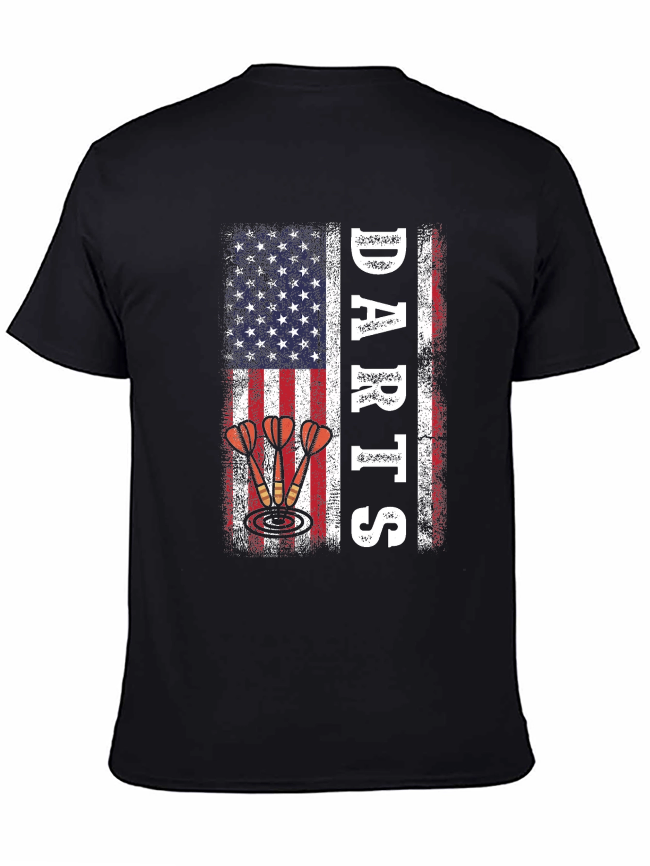 Darts American Flag Patriotic T-Shirt