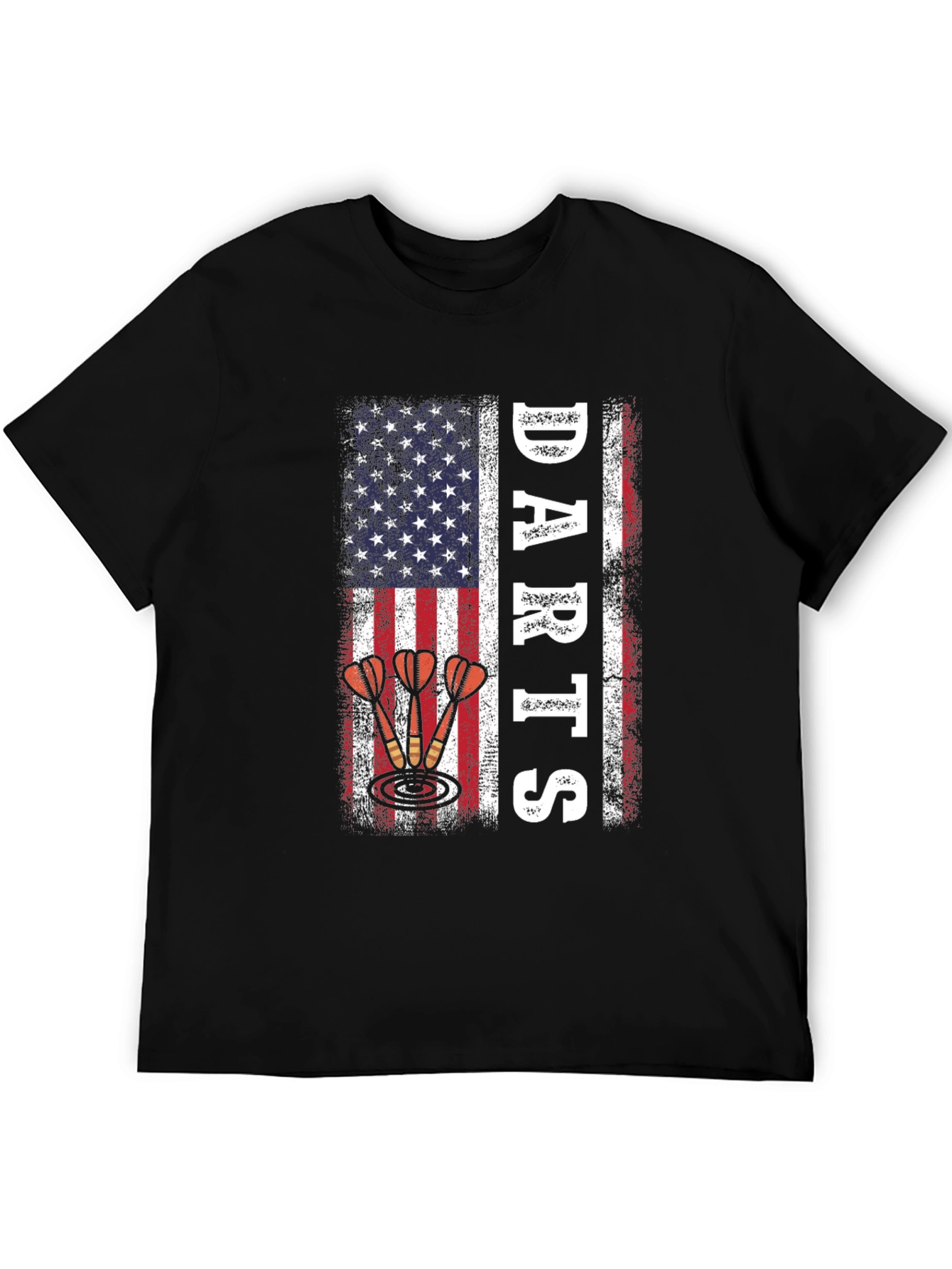 Darts American Flag Patriotic T-Shirt