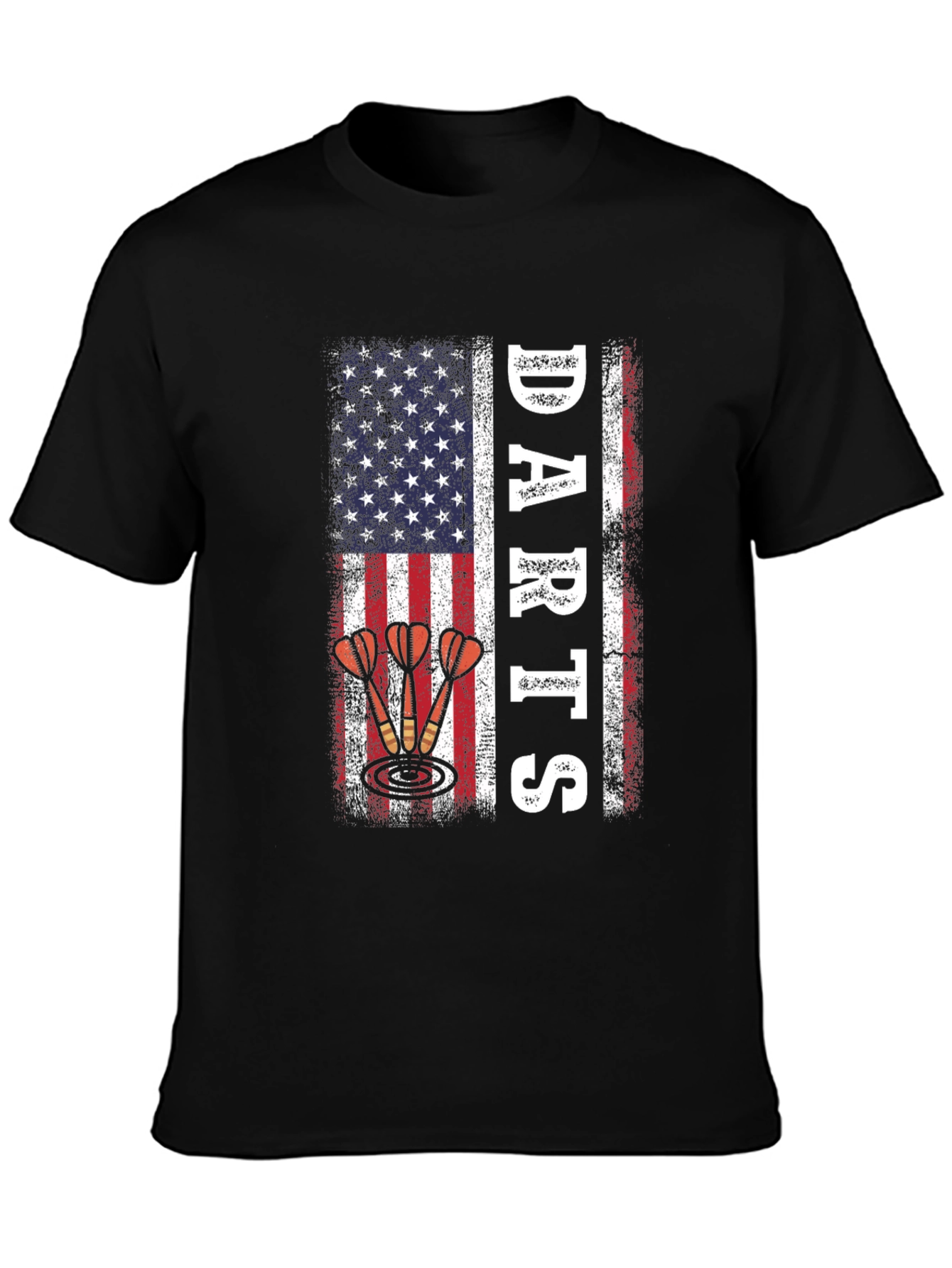 Darts American Flag Patriotic T-Shirt