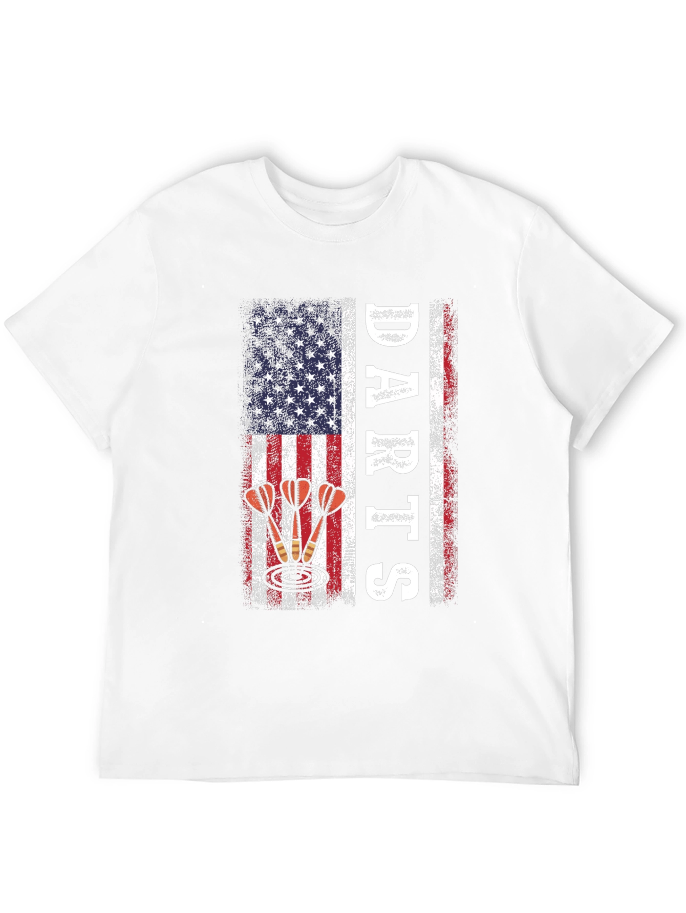 Darts American Flag Patriotic T-Shirt