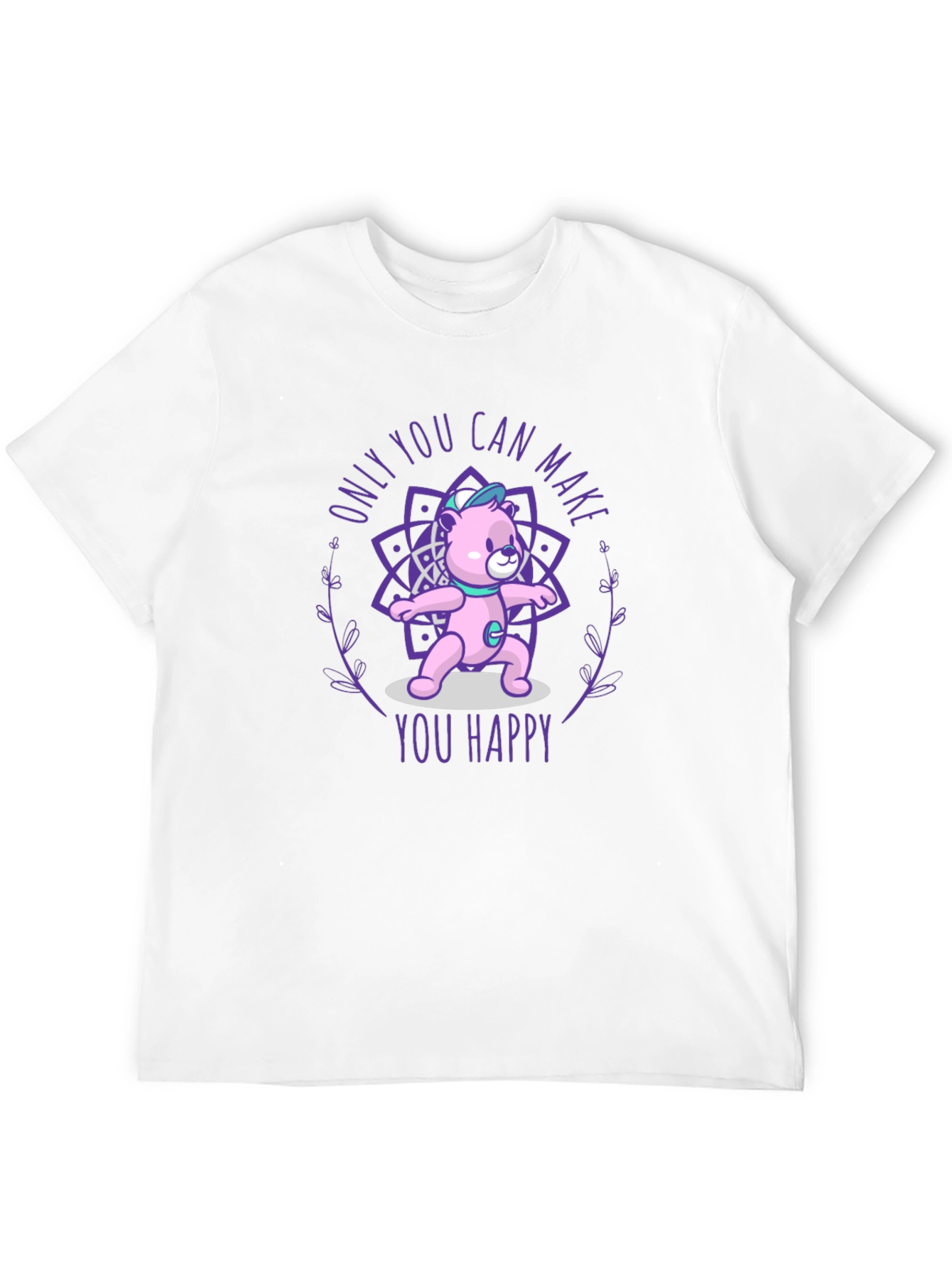 Yoga Bear Graphic Tee: Find Your Inner Peace