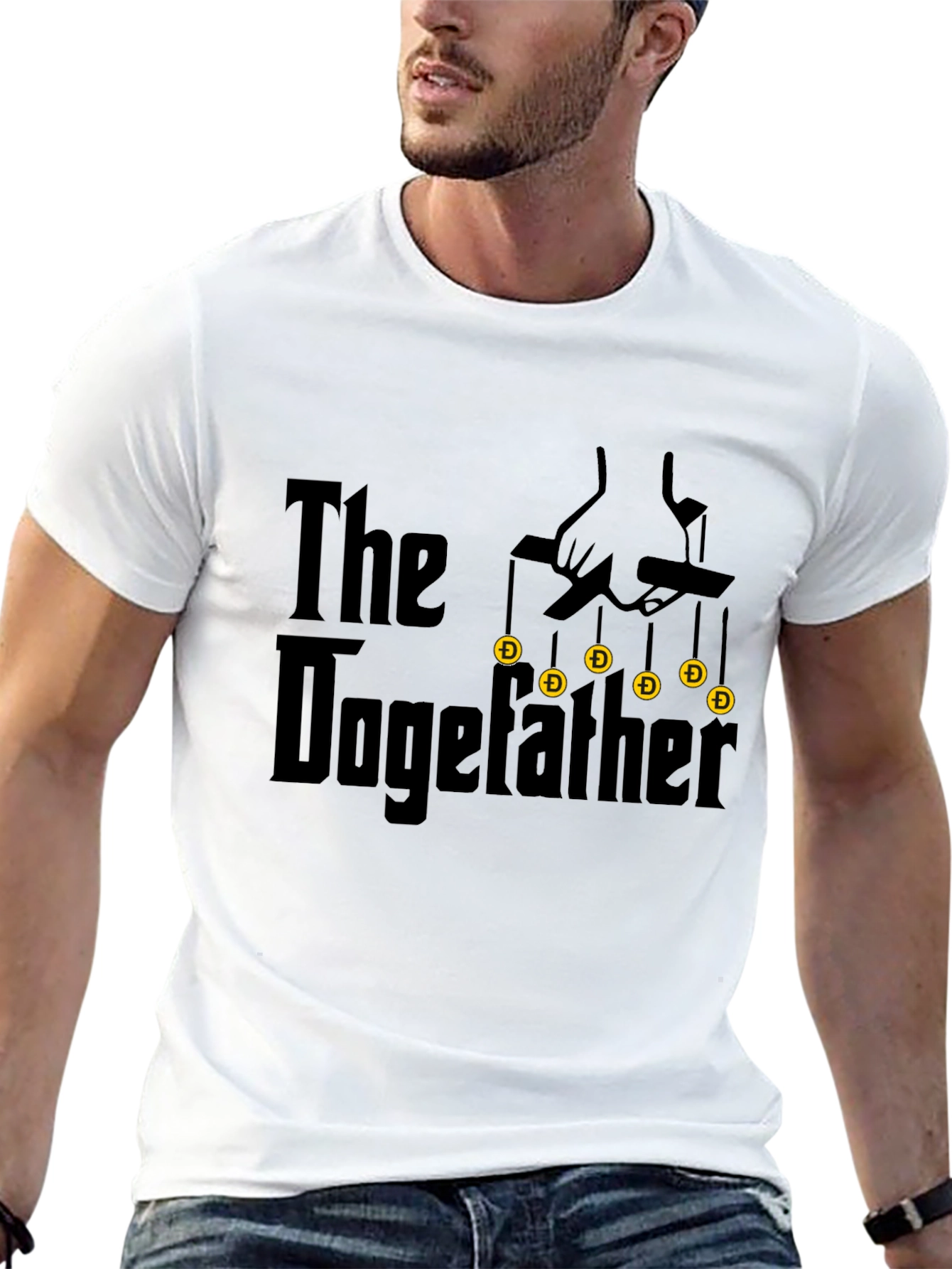 The Dogefather T-Shirt - Crypto Meme Tee