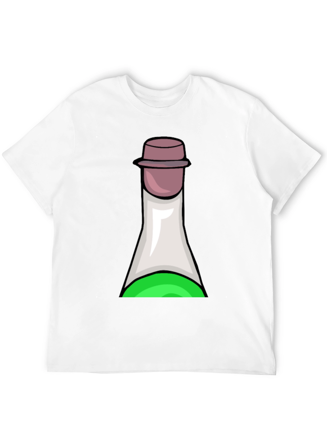 Potion Bottle Graphic Tee - Soft Black T-Shirt