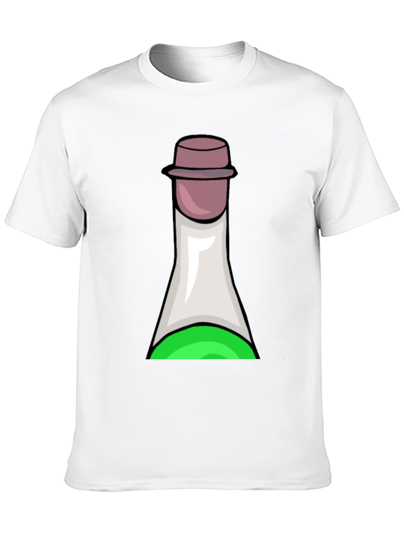 Potion Bottle Graphic Tee - Soft Black T-Shirt
