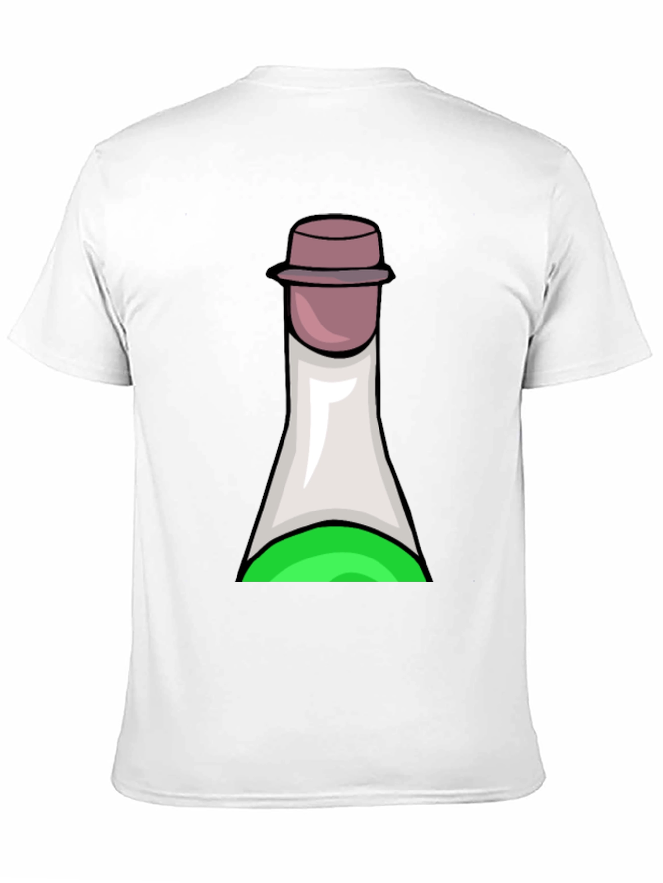 Potion Bottle Graphic Tee - Soft Black T-Shirt