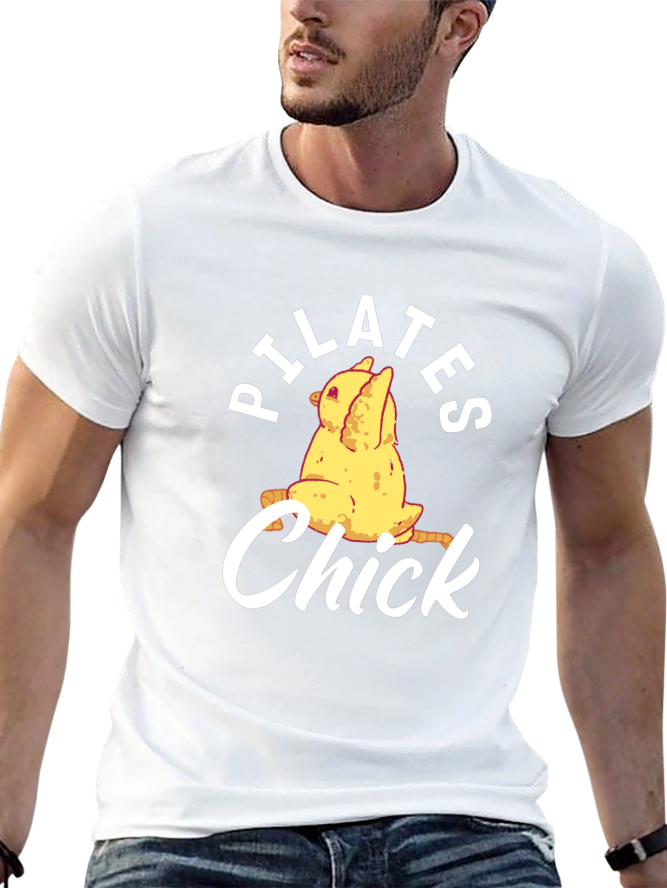 Pilates Chick T-Shirt: Yoga Humor Tee