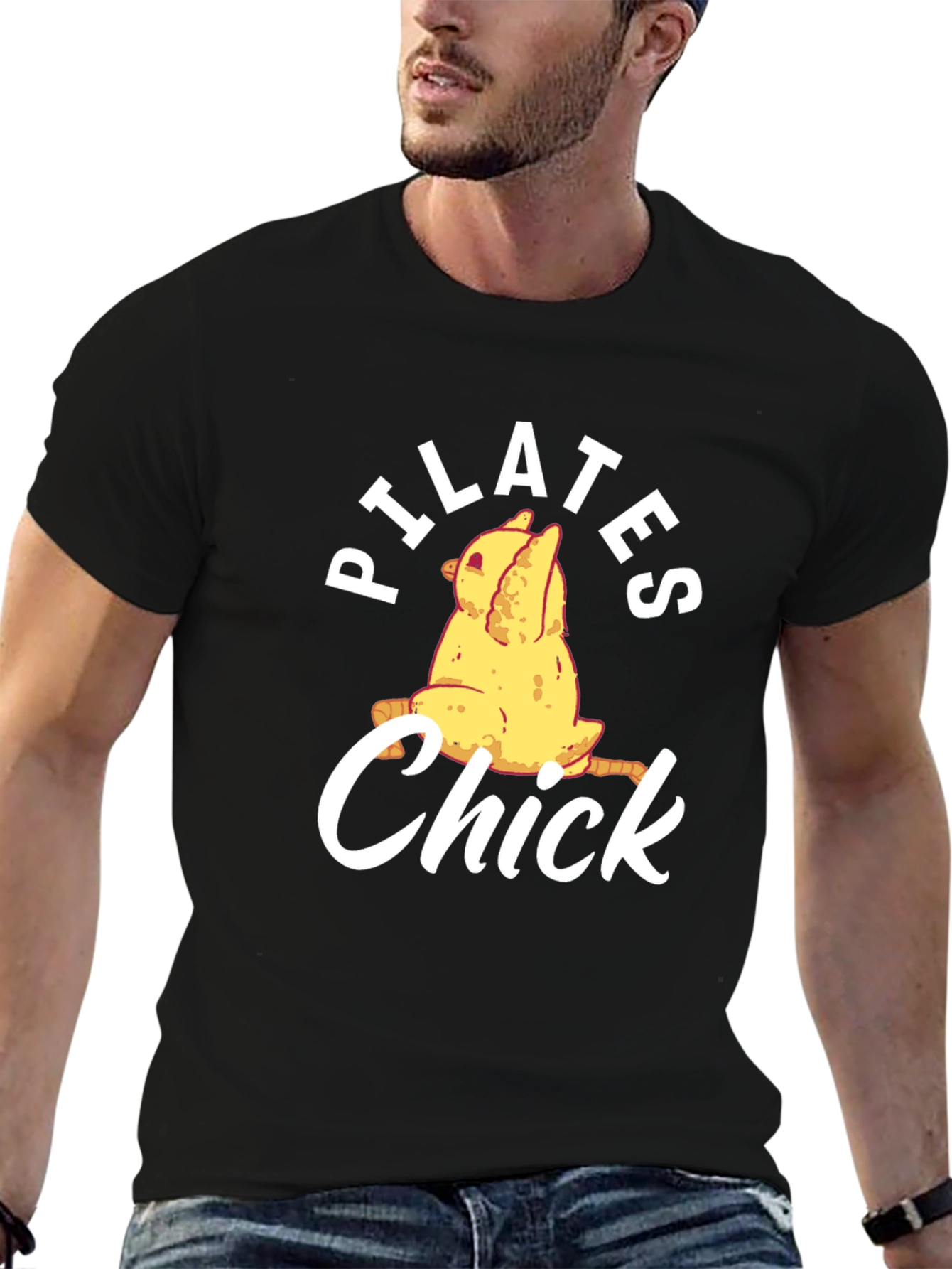 Pilates Chick T-Shirt: Yoga Humor Tee