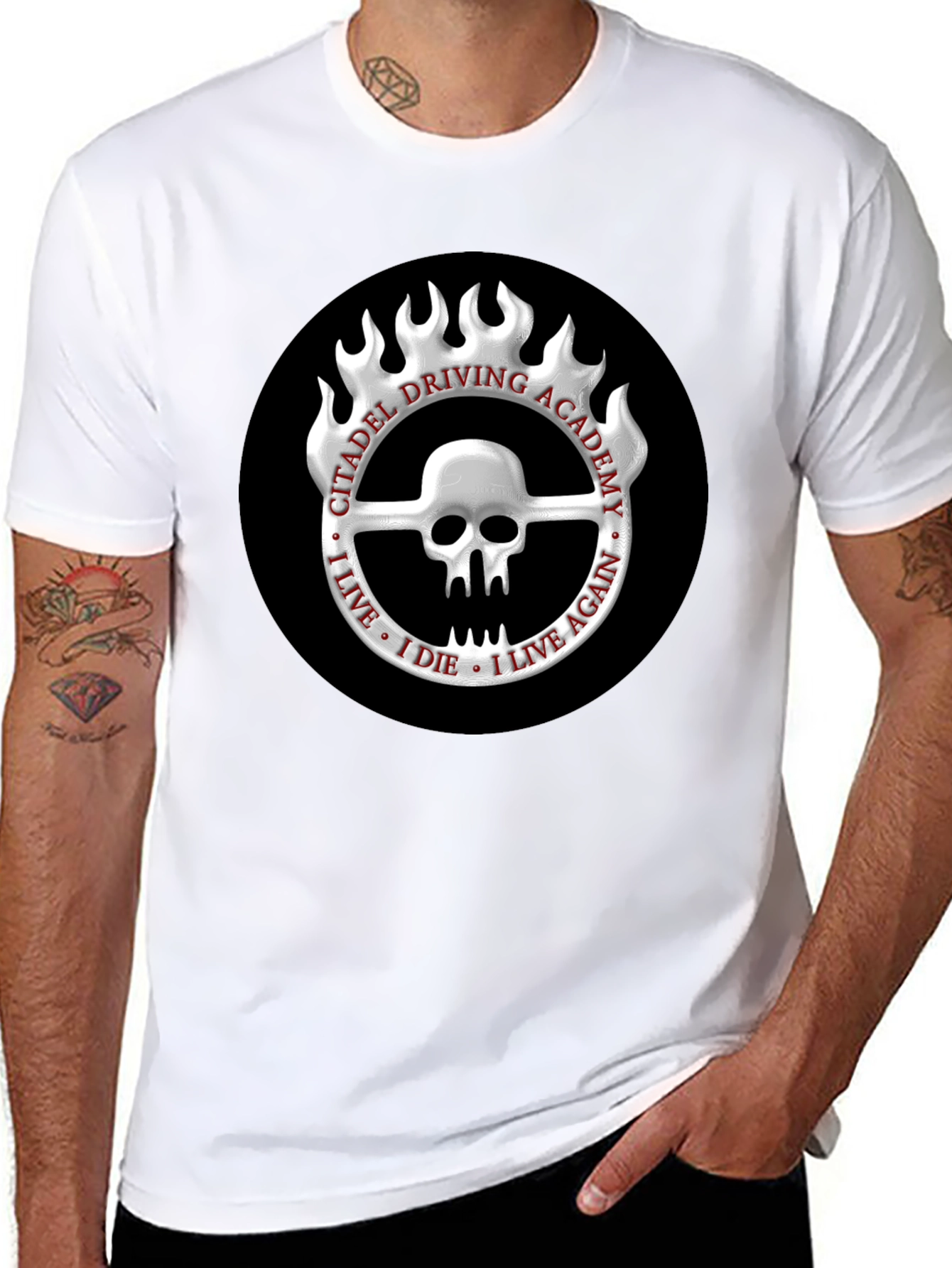 Citadel Driving Academy Tee - Mad Max Inspired