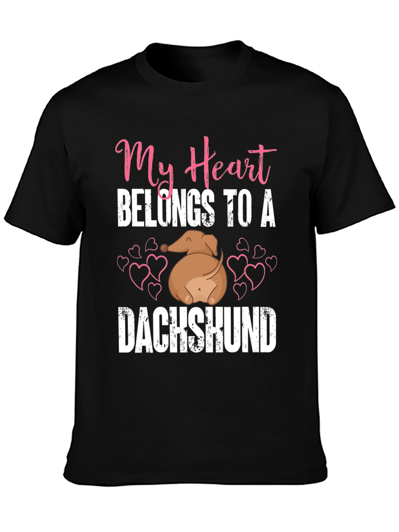 My Heart Belongs to a Dachshund T-Shirt