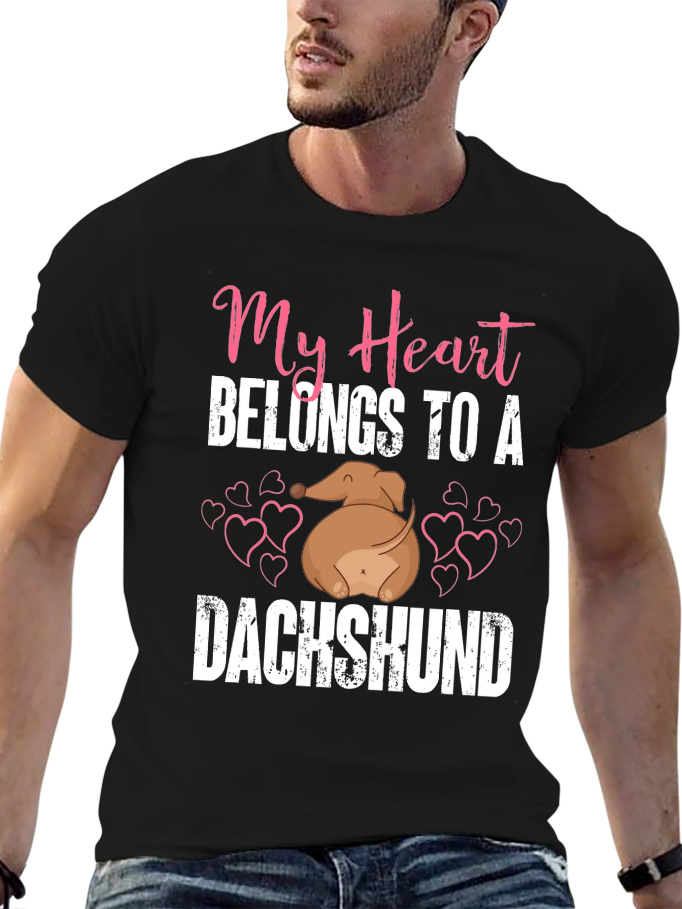 My Heart Belongs to a Dachshund T-Shirt