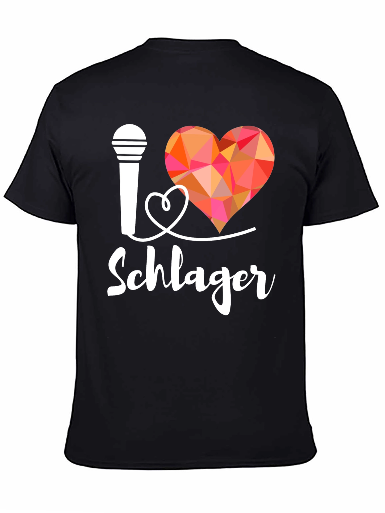 I Love Schlager Music Shirt