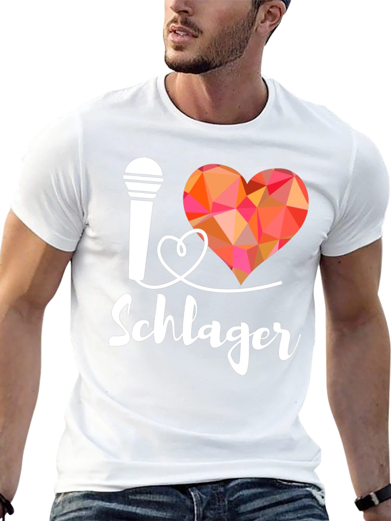 I Love Schlager Music Shirt