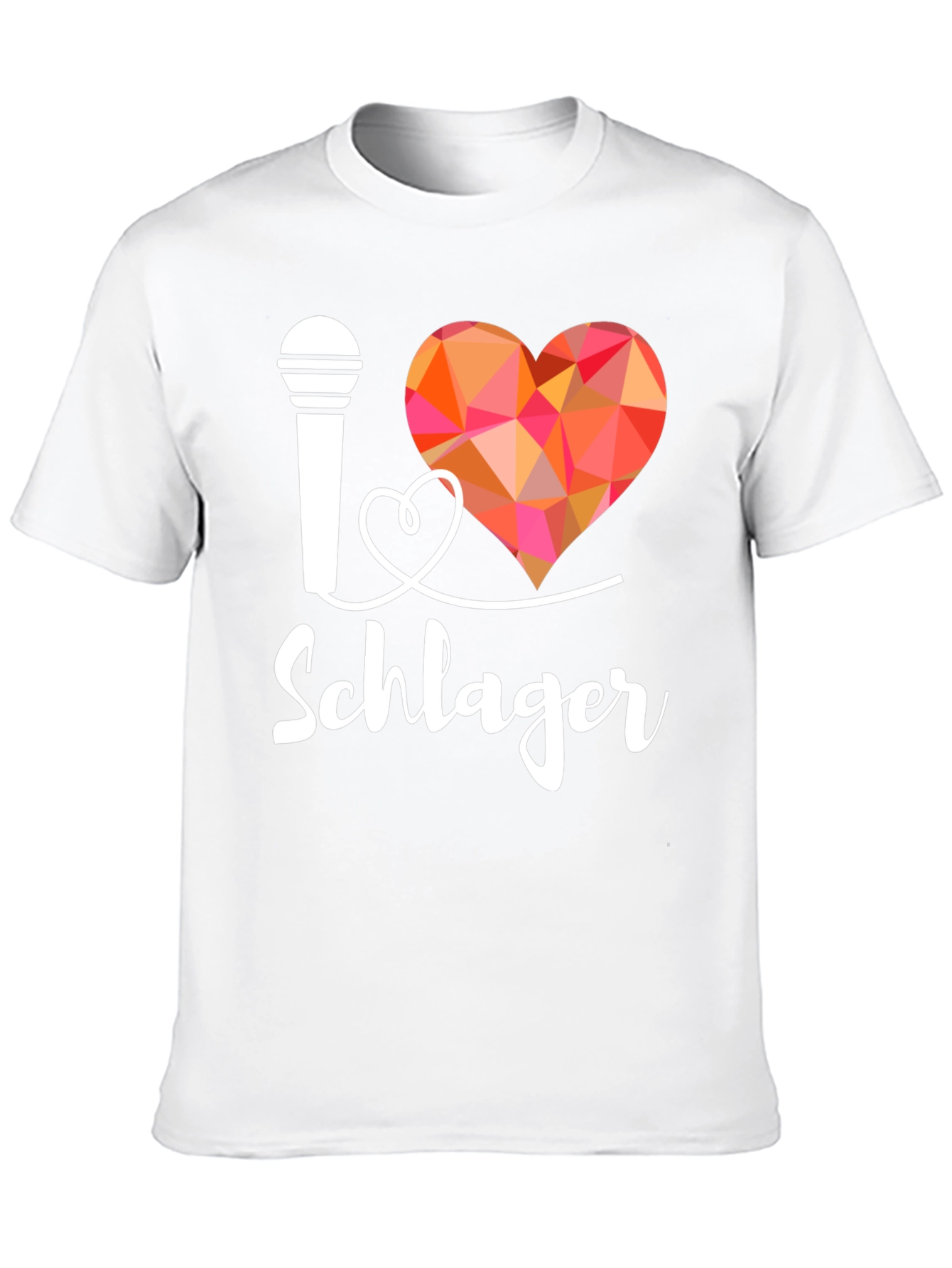 I Love Schlager Music Shirt