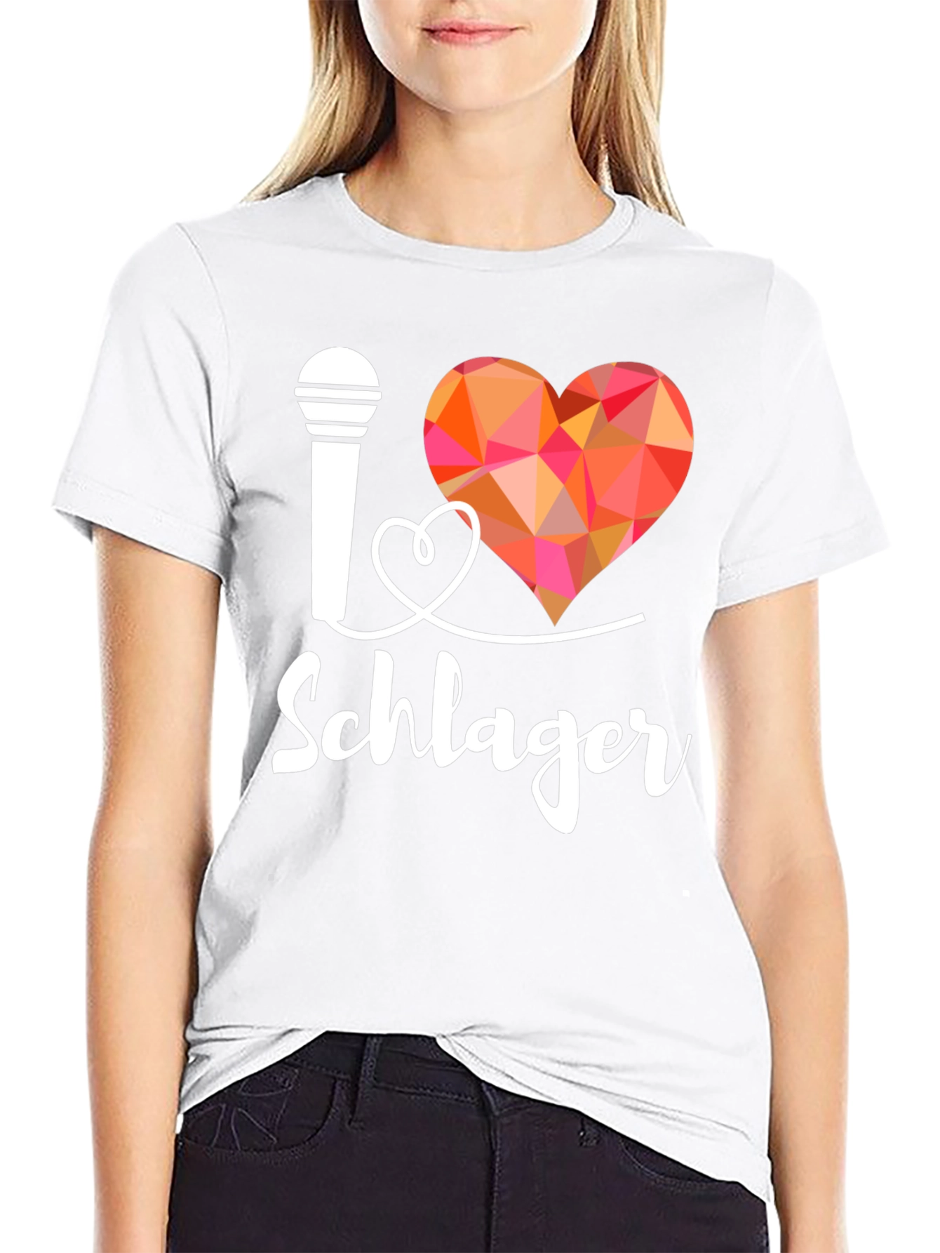 I Love Schlager Music Shirt