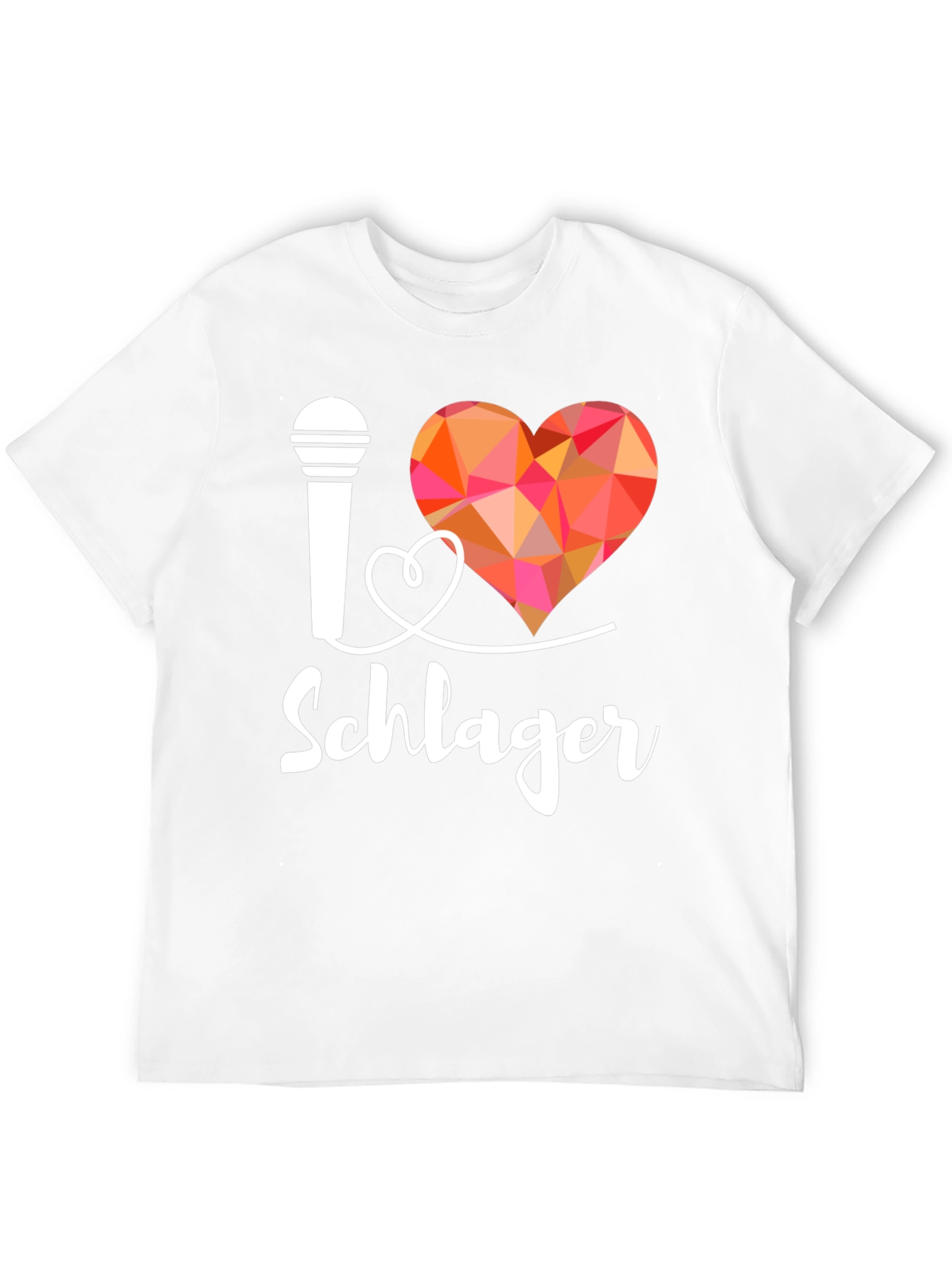 I Love Schlager Music Shirt