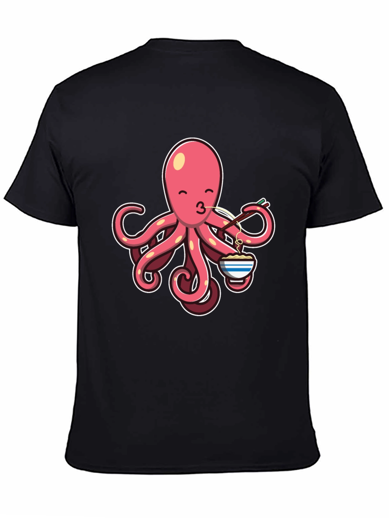 Octopus Ramen Lover T-Shirt - Cute Foodie Tee
