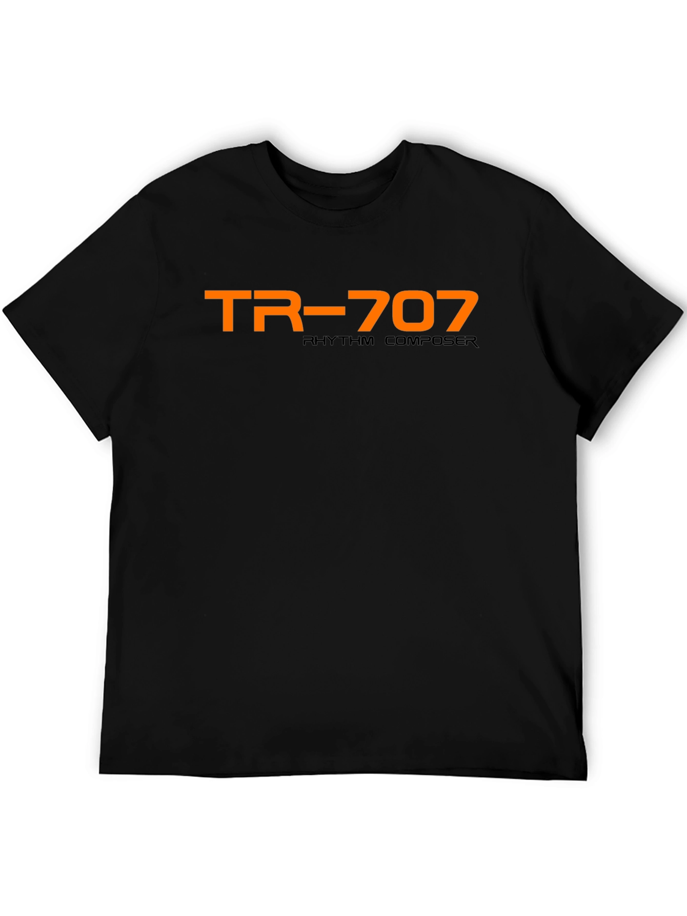 TR-707 Rhythm Composer Black T-Shirt