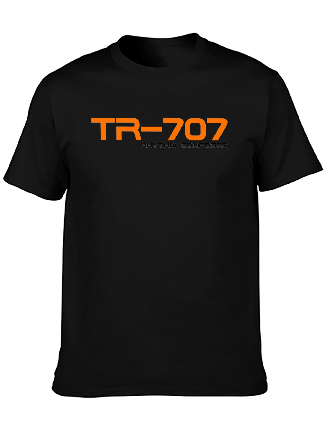 TR-707 Rhythm Composer Black T-Shirt