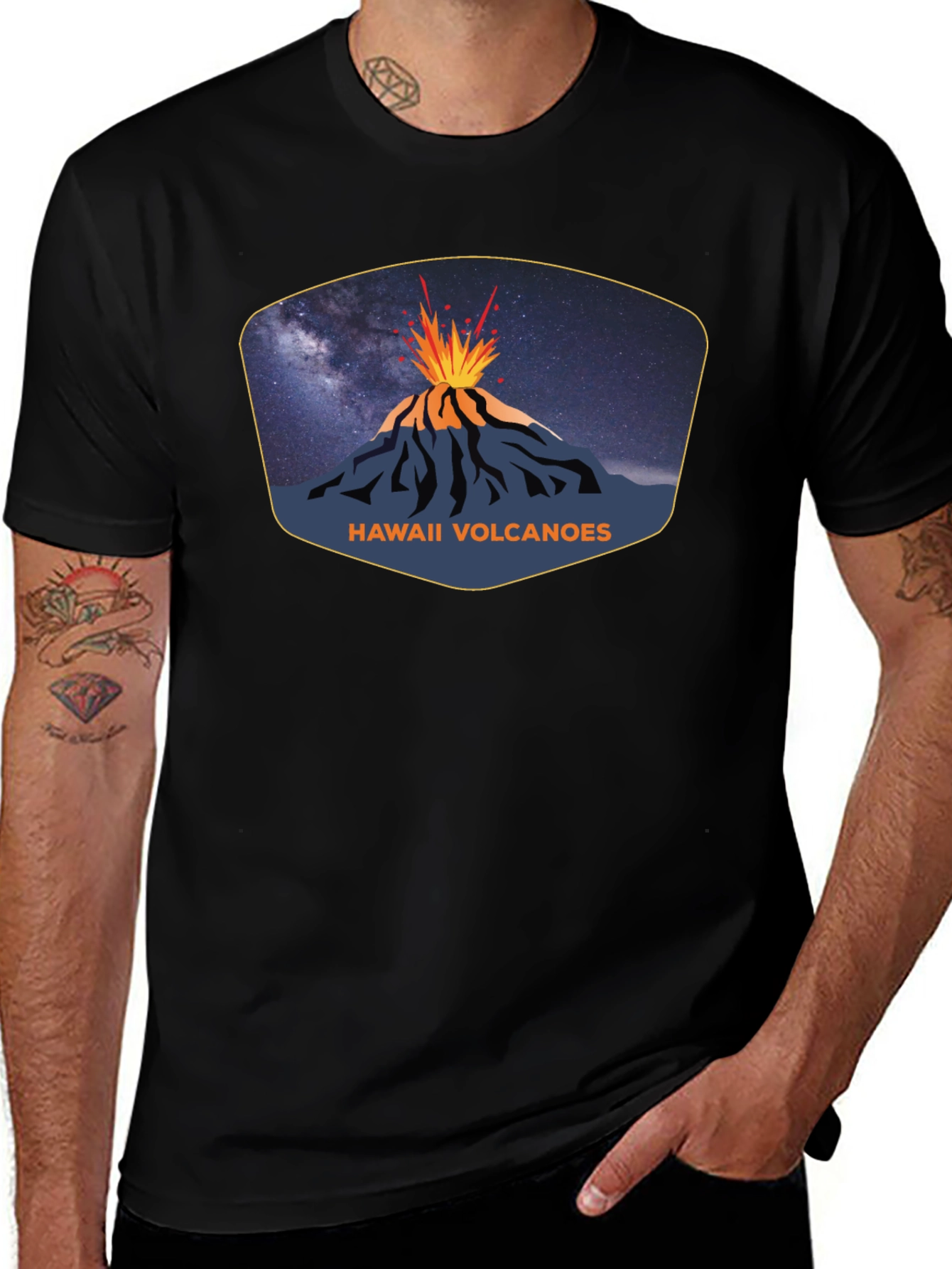 Hawaii Volcanoes Tee - Island Style
