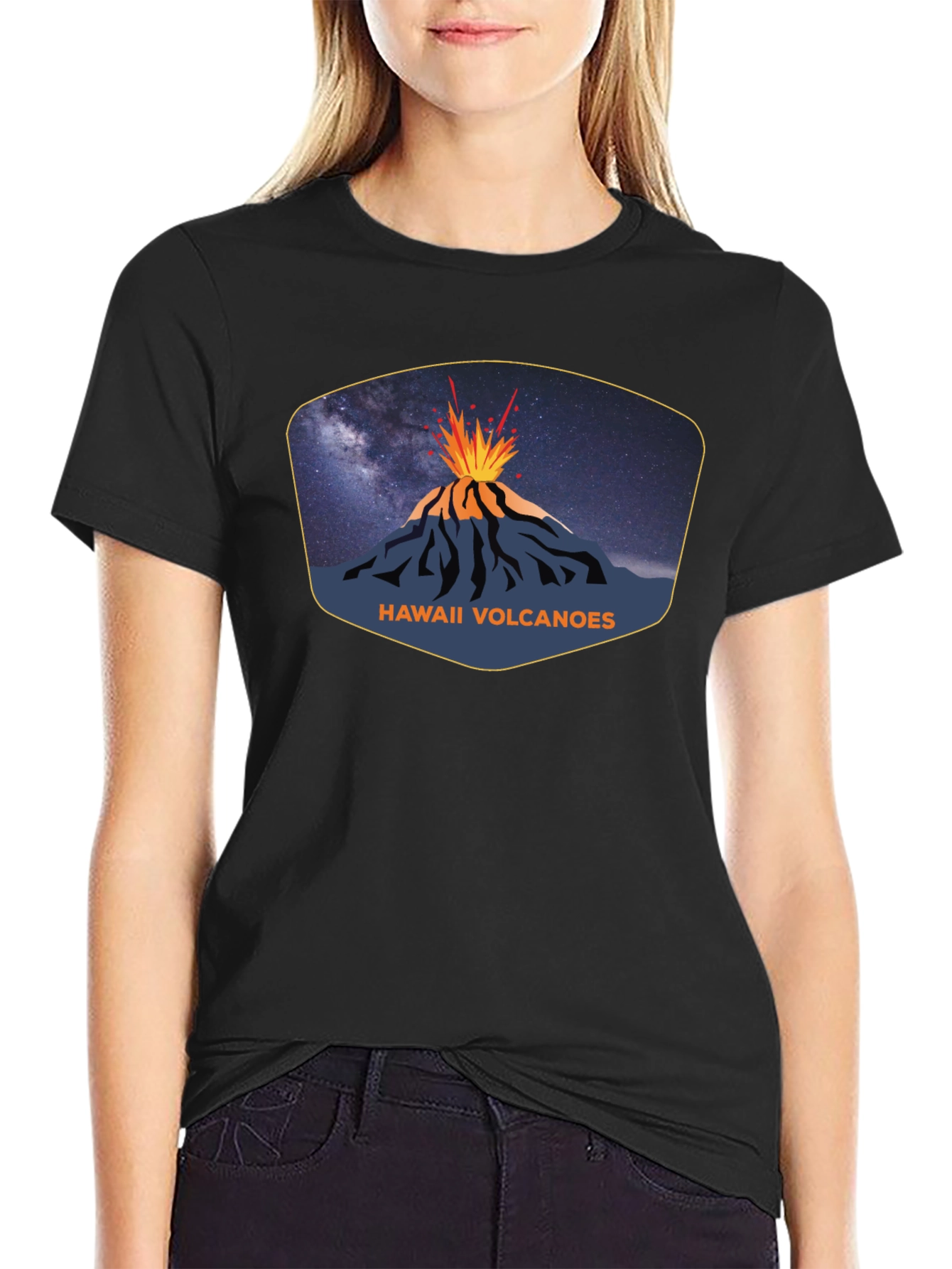 Hawaii Volcanoes Tee - Island Style