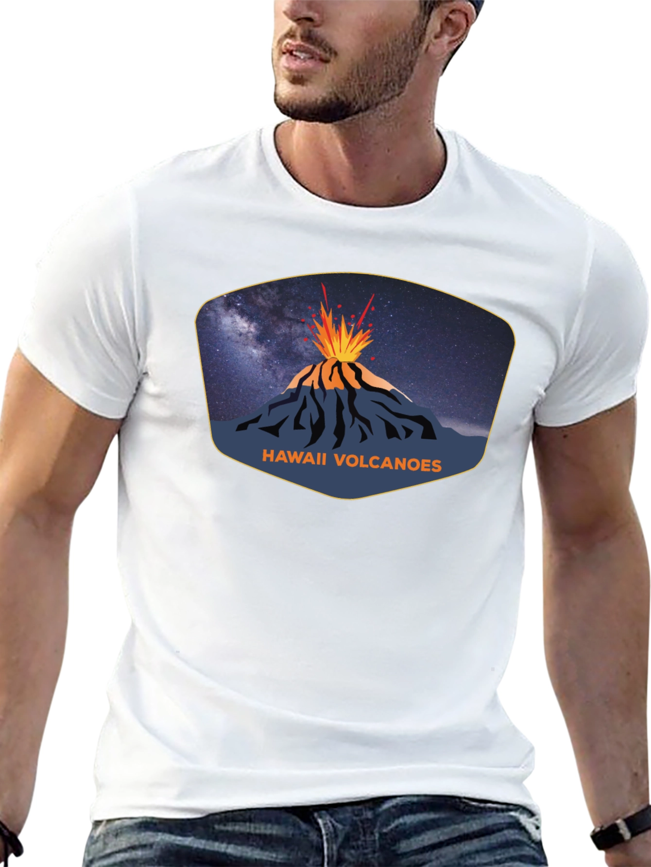 Hawaii Volcanoes Tee - Island Style