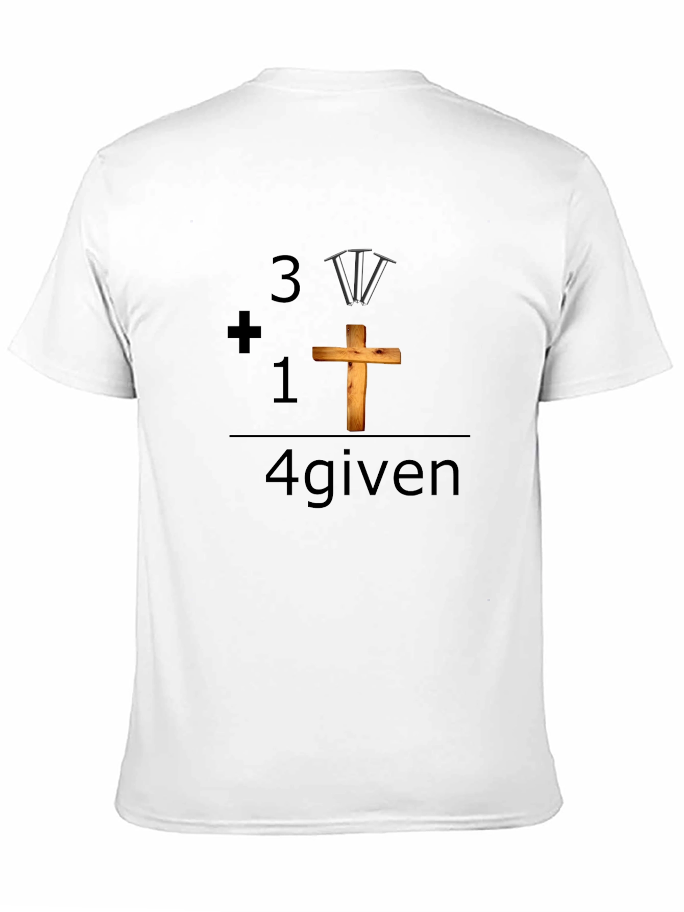 4given Graphic T-Shirt - Religious Faith Based Apparel