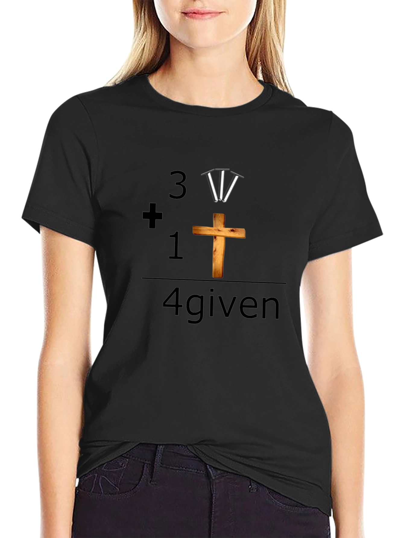 4given Graphic T-Shirt - Religious Faith Based Apparel